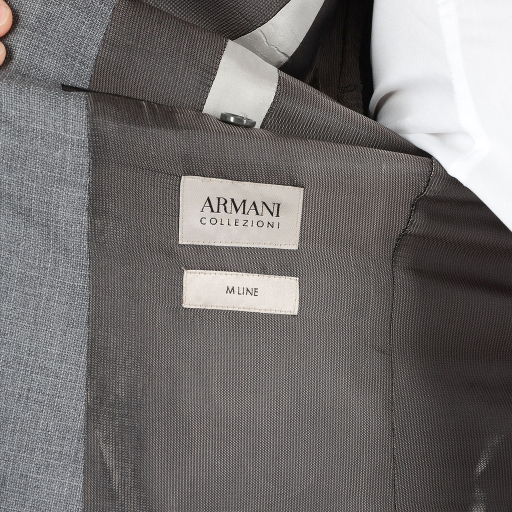Armani Collezioni Mens Suit Grey