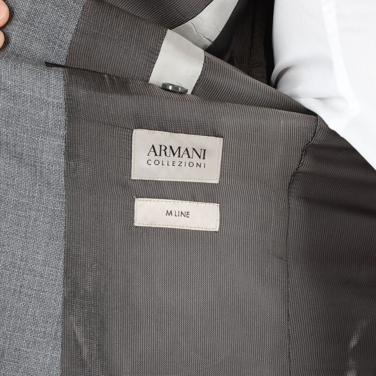 Armani Collezioni Mens Suit Grey