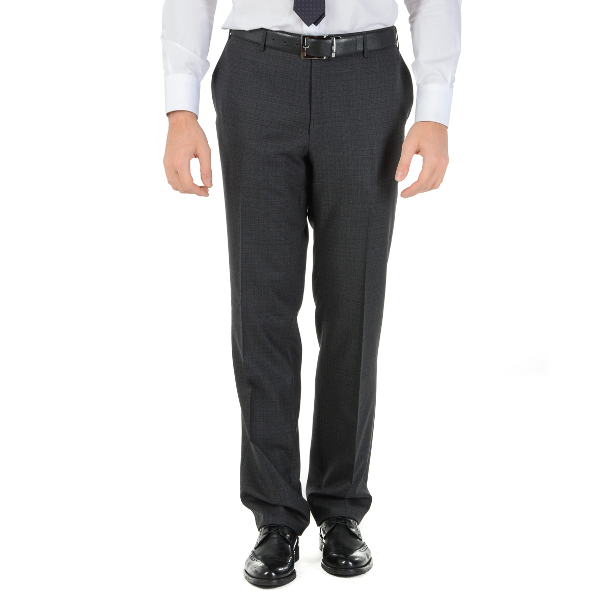 Corneliani Mens Suit Long Sleeves Dark Blue Super 160's