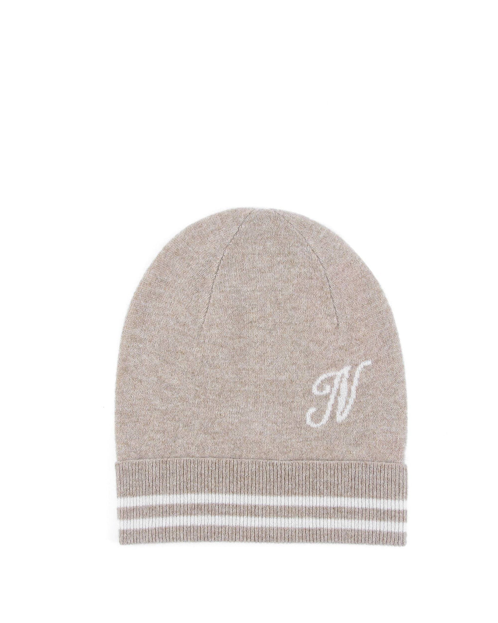 Gorro con monograma de Dee Ocleppo BRUNTSFIELD CAMEL N