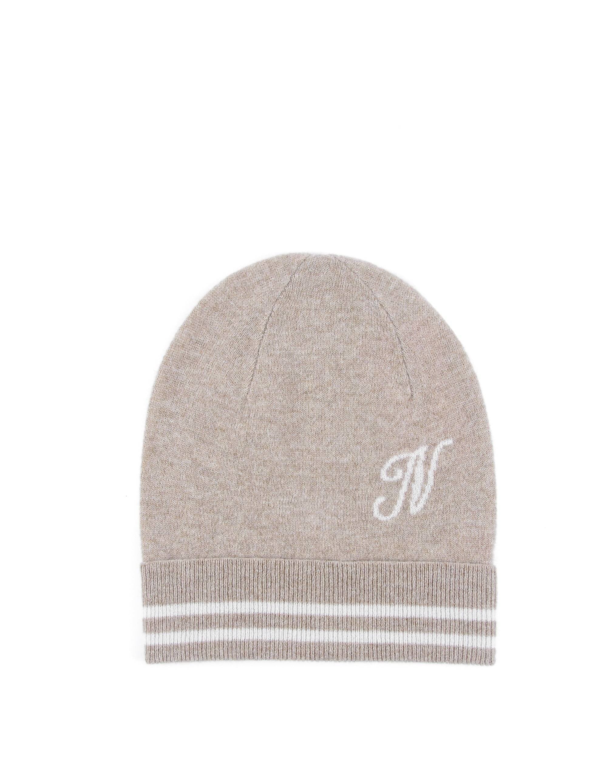 Gorro con monograma de Dee Ocleppo BRUNTSFIELD CAMEL N