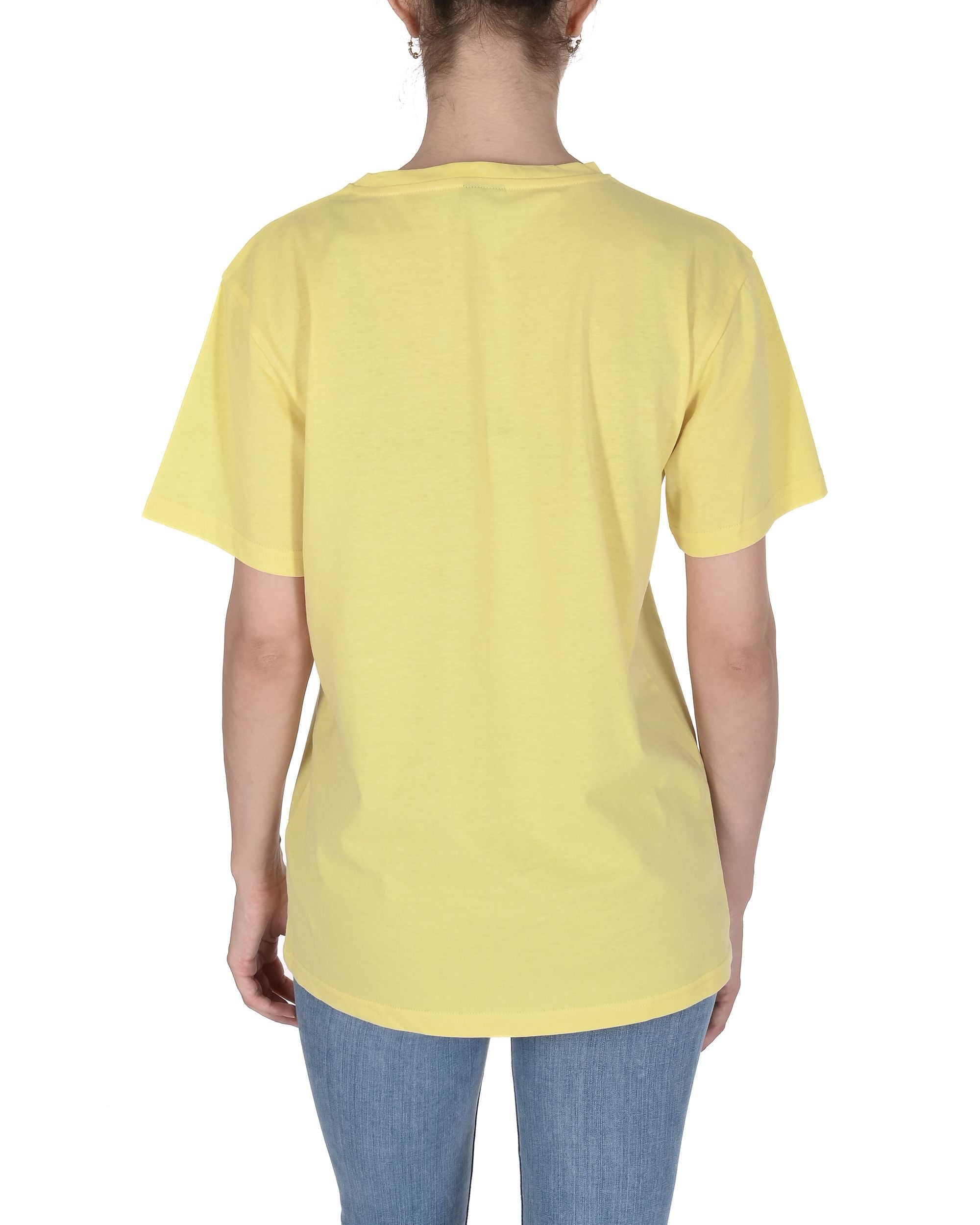 19V69 Italia Womens Basic T-Shirt VSC1WTS01 POPCORN