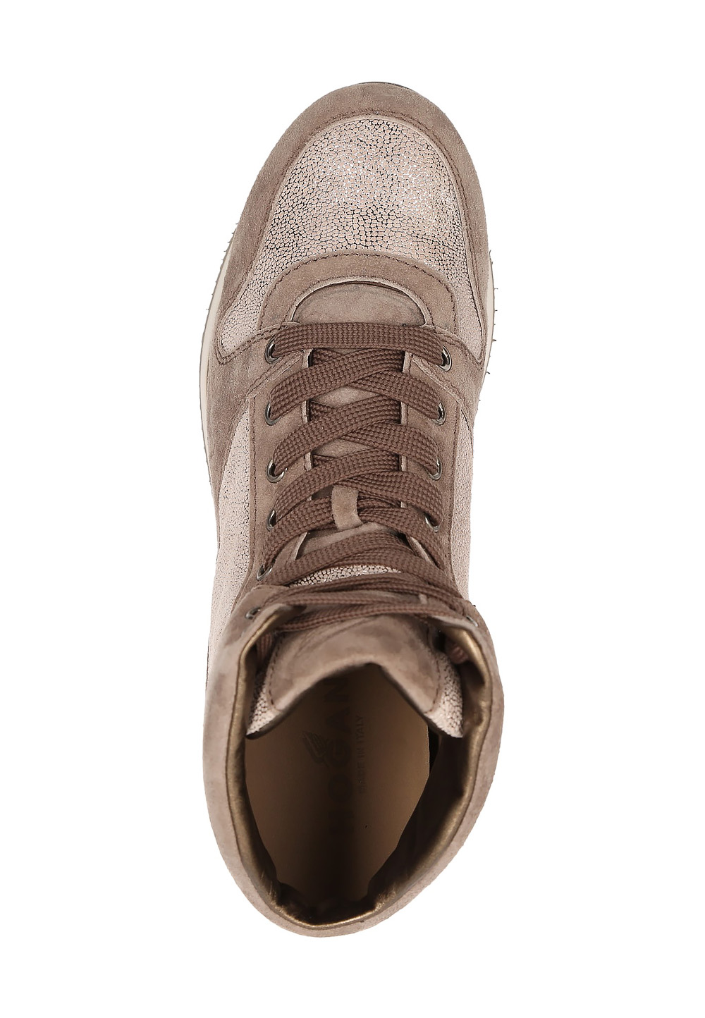 Zapatillas Hogan para mujer color topo HXW2410P60077IQ0G08