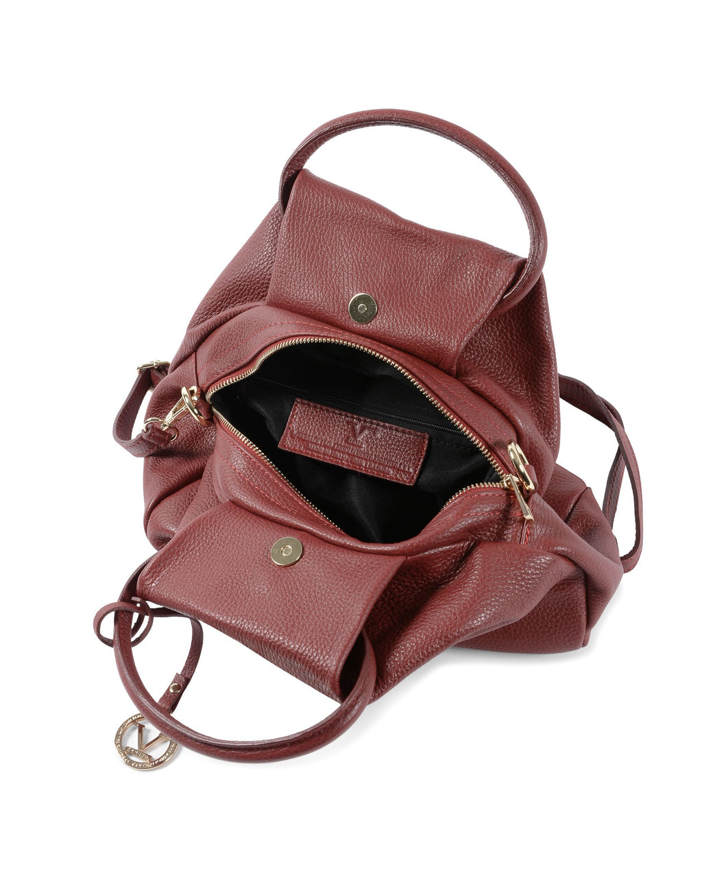 Bolso de mano para mujer V Italia Burdeos V10312 52 DOLLARO RUBINO