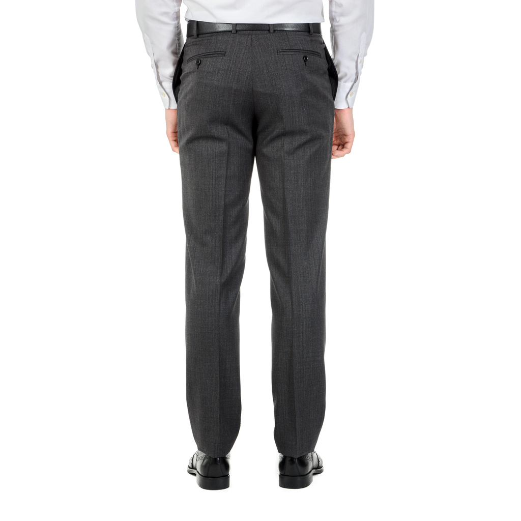 Canali Mens Suit Long Sleeves Dark Grey