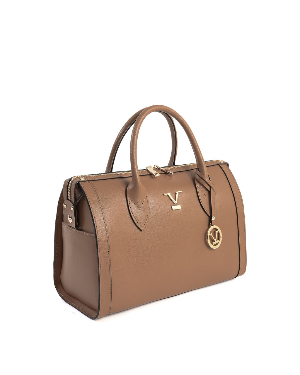 Bolso Mujer V Italia Tan V014-G SAFFIANO CUOIO CHIARO