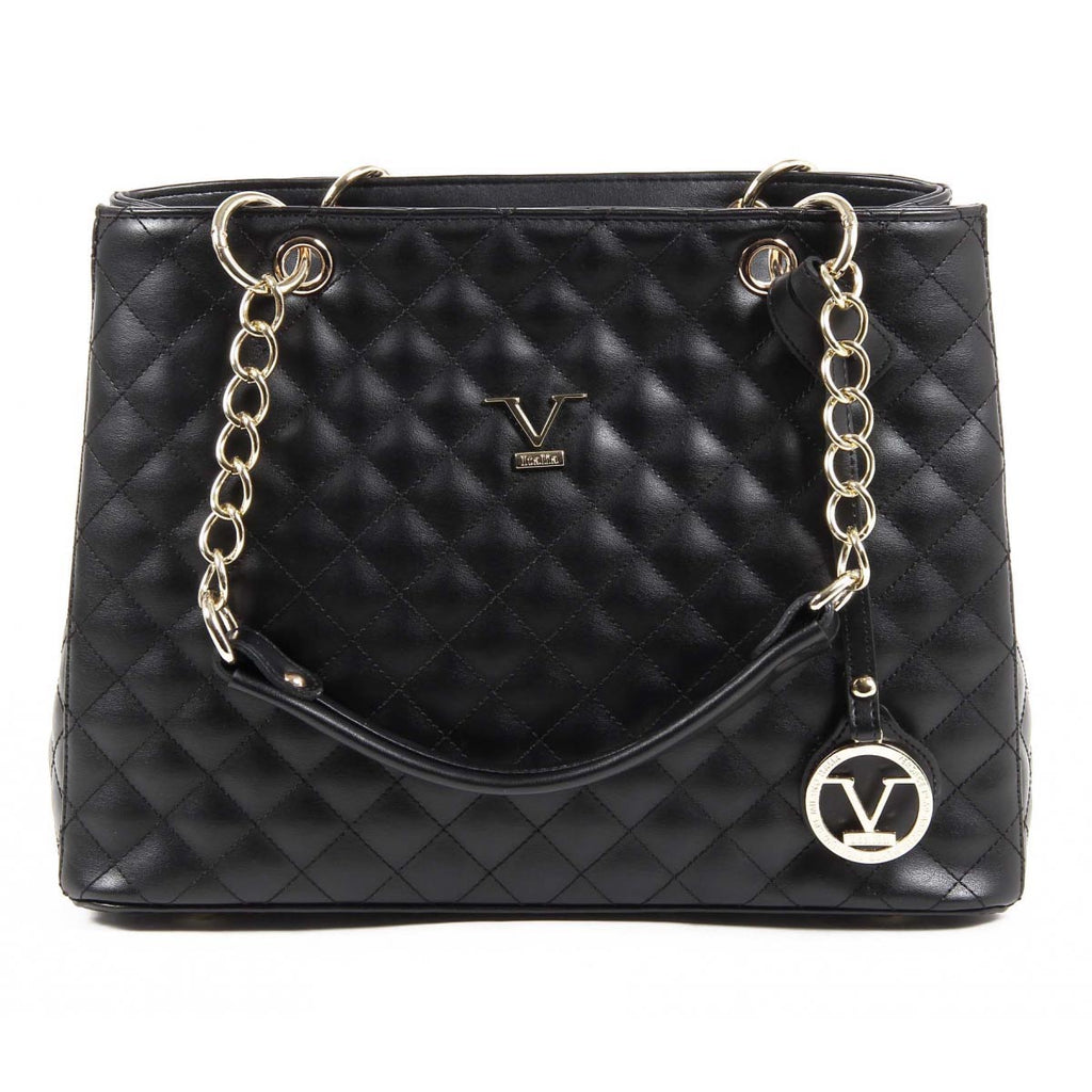 Bolso de mano para mujer V 1969 Italia VE03 NEGRO