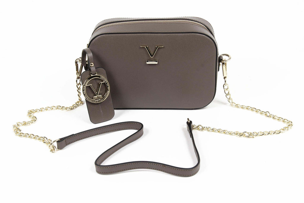 Bolso de mano para mujer V 1969 Italia V001 SAFFIANO TAUPE