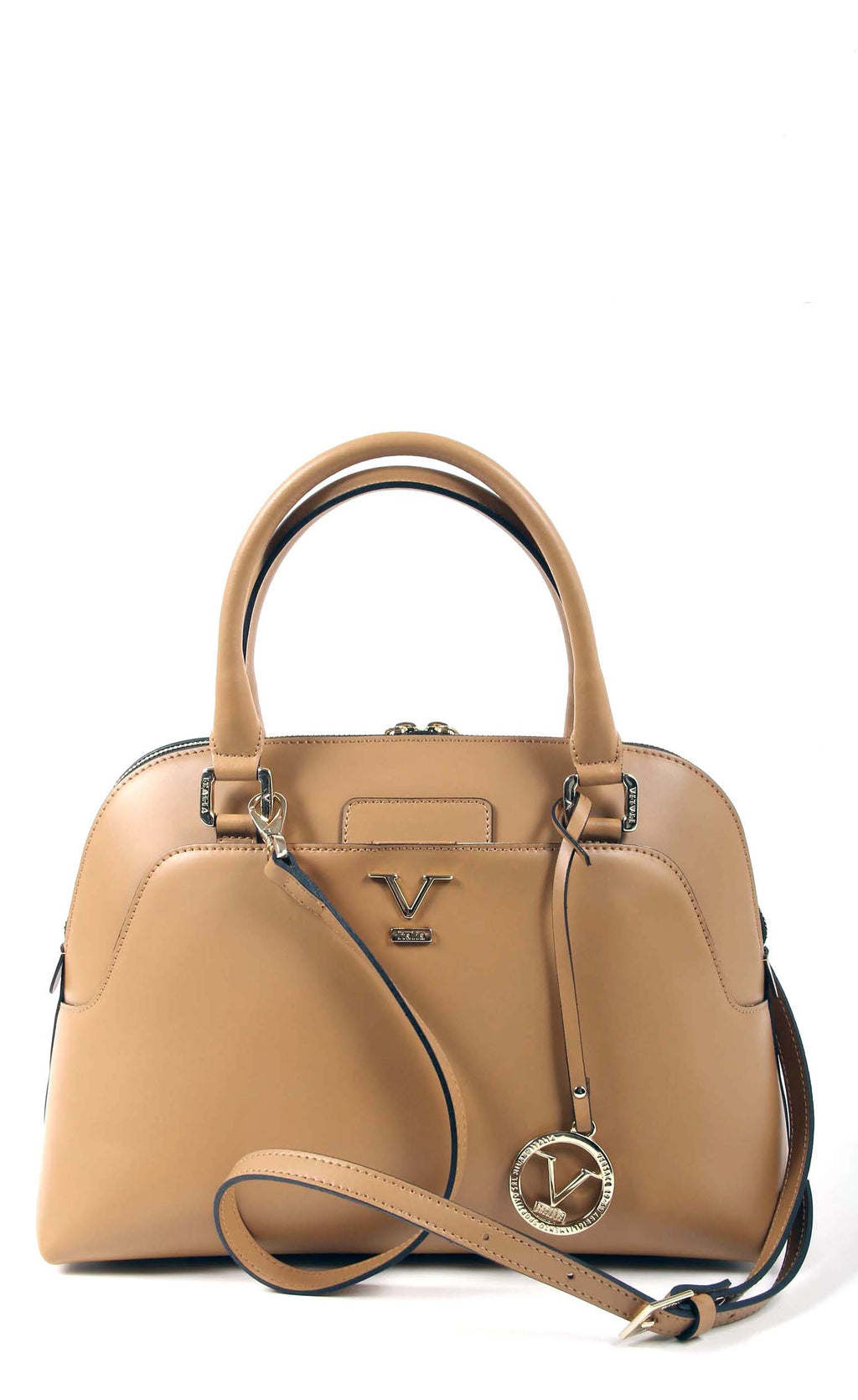 Bolso de Mujer V 1969 Italia C151-52 RUGA CUOIO