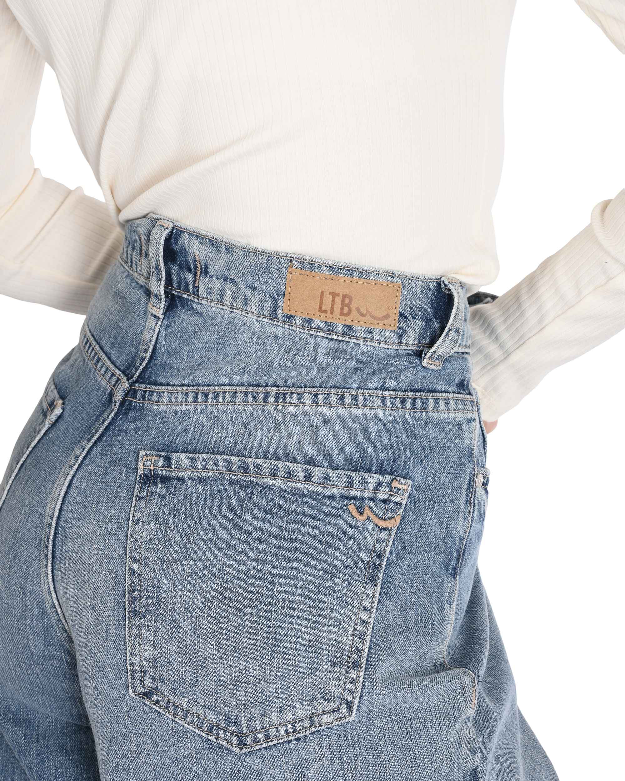 Vaqueros de mezclilla para mujer LTB 51645 55039 LOTTIE