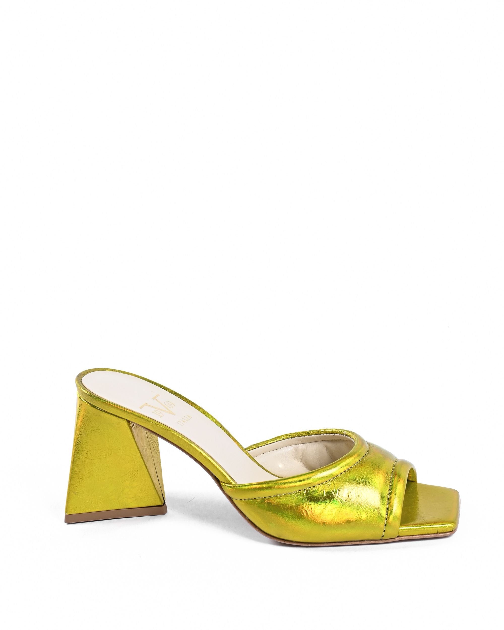 19V69 Italia Sandalia de mujer amarilla SIMONA KID BOTT. GIALLO