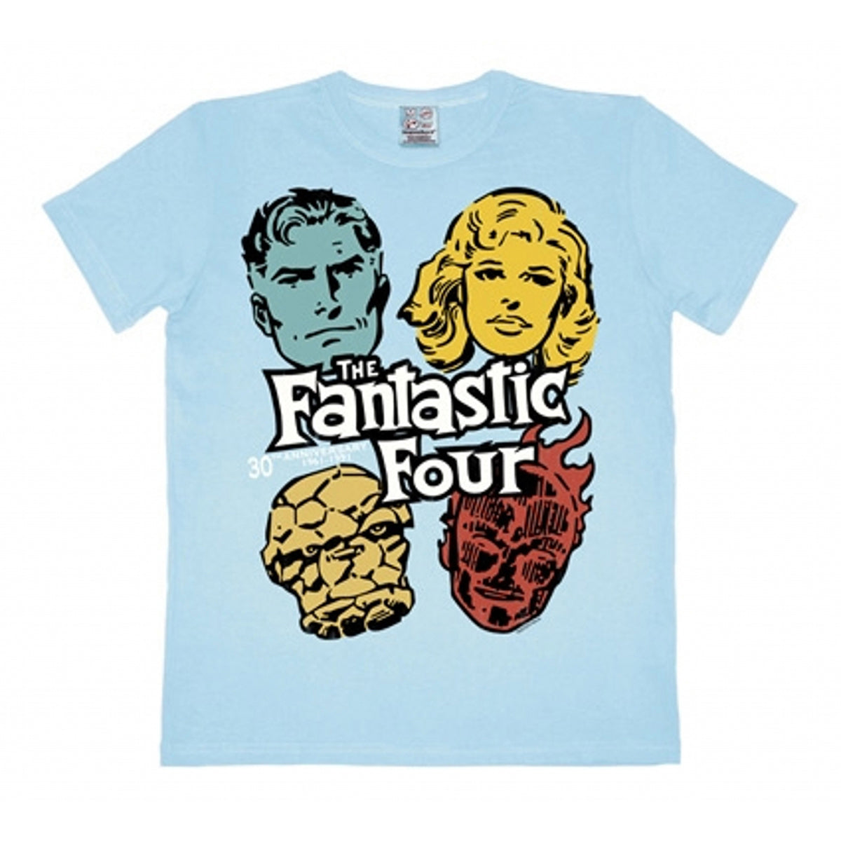 Camiseta de Marvel Comics para hombre Fantastici 4