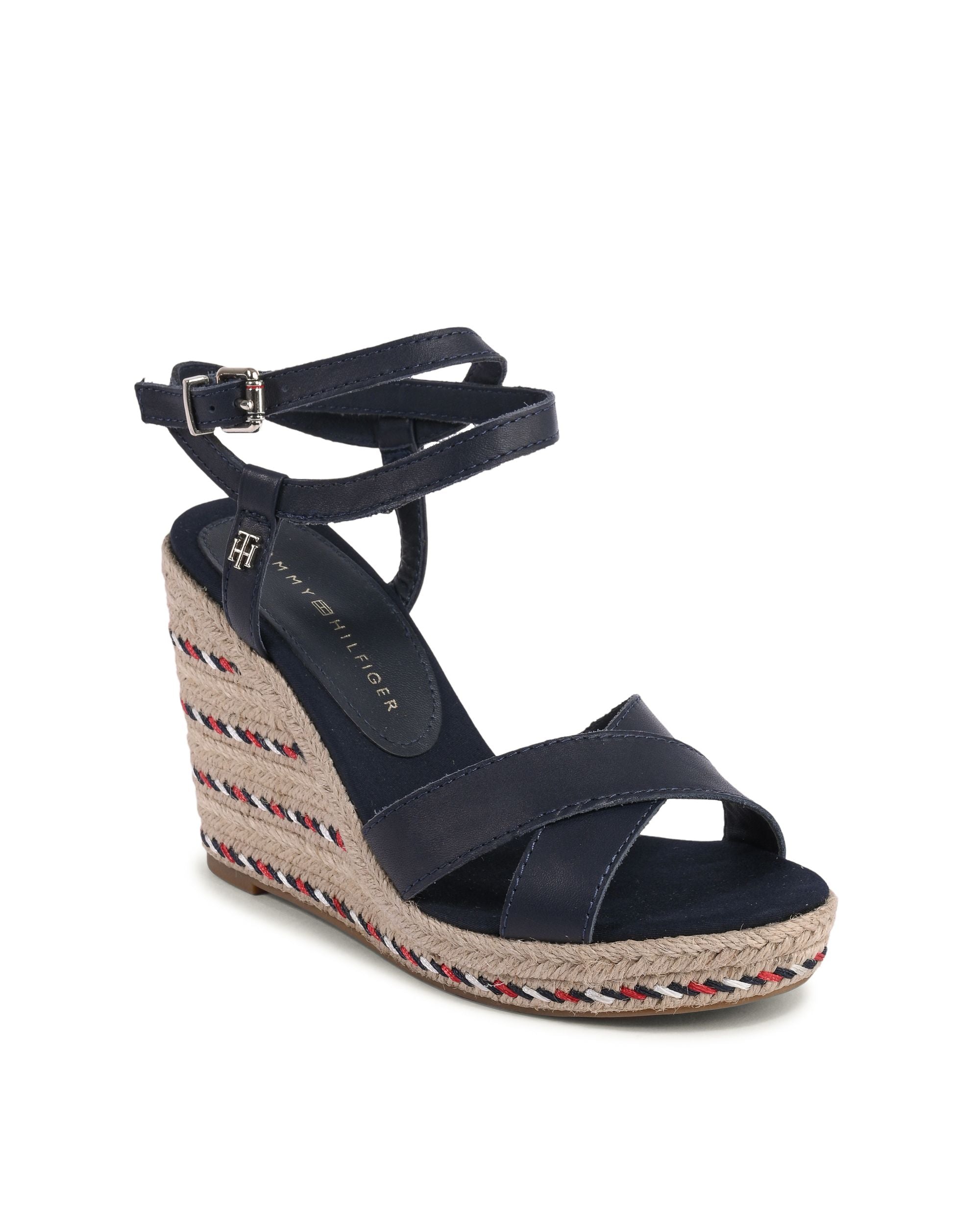Tommy Hilfiger Womens Sandal Blue FW0FW06238DW5