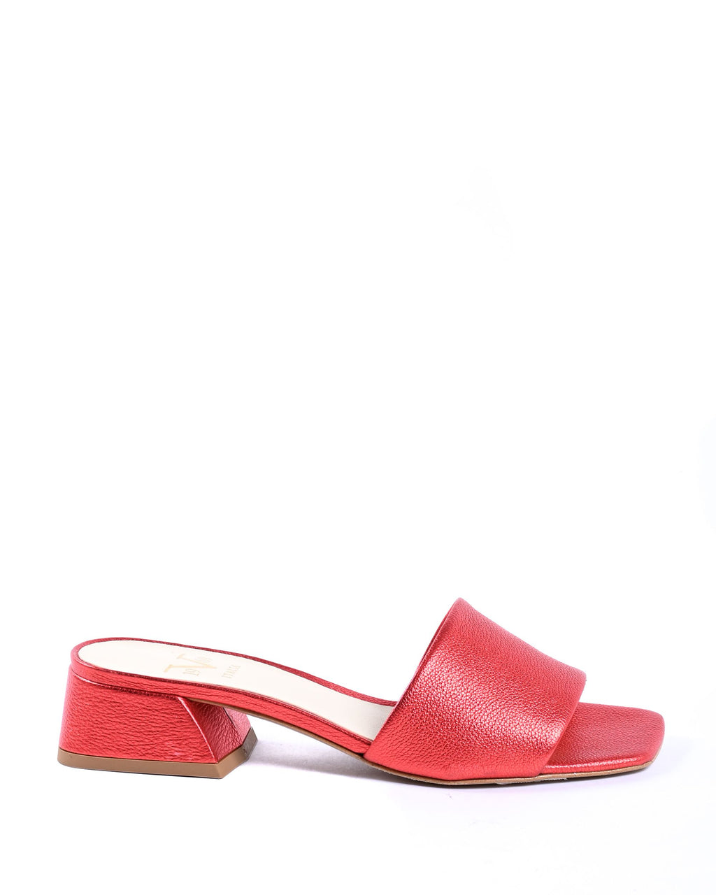 19V69 Italia Sandalia de mujer roja NEPER VIT. BOT. ROSSO