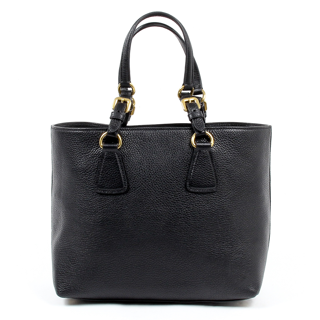 Bolso de mano Prada para mujer 1BG043 2E8K F0002 NERO VITELLO PHENIX