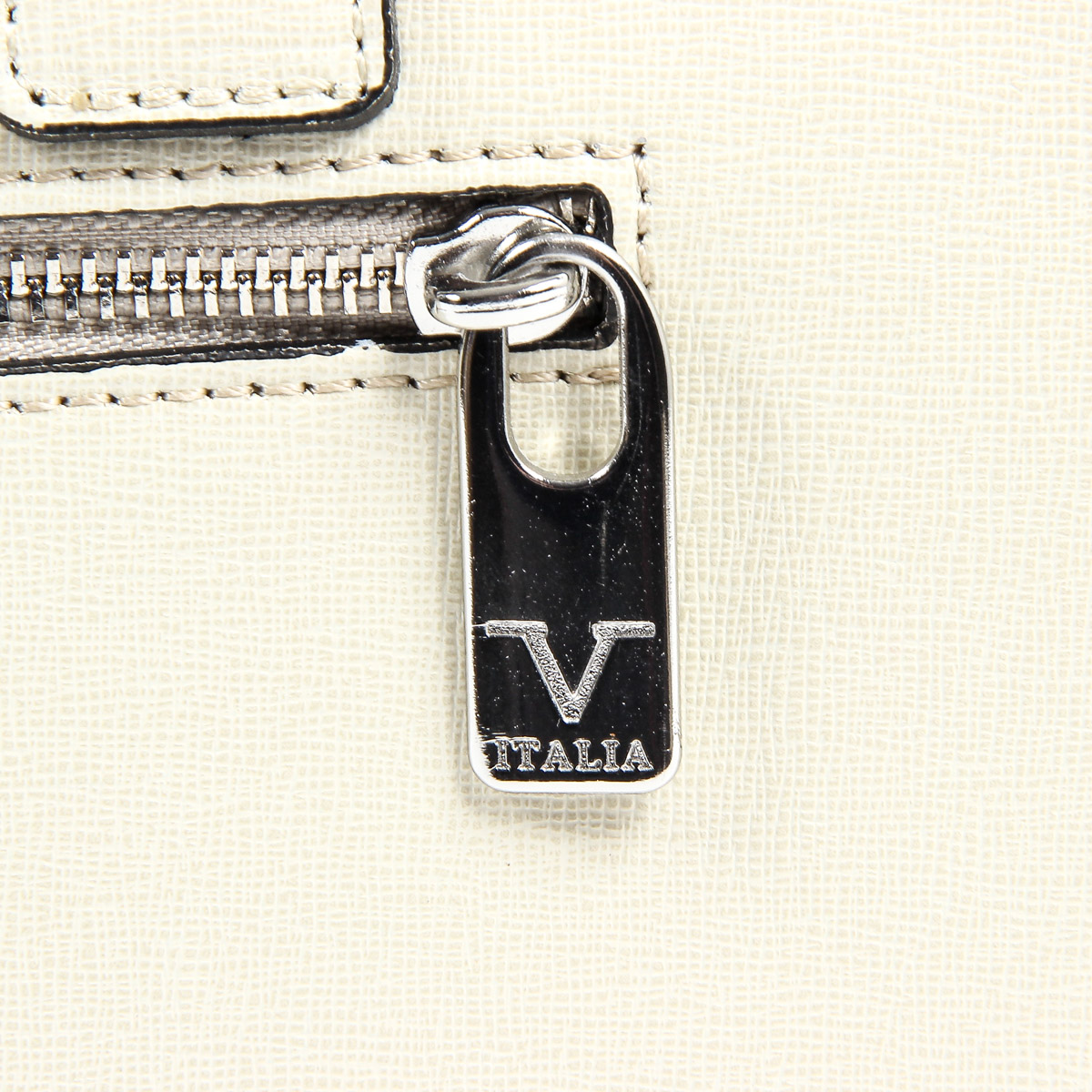 Bolso de mano para mujer V 1969 Italia V006-S SAFFIANO CREMA