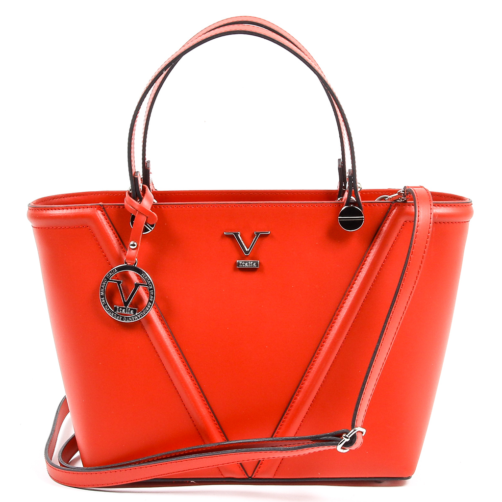 Bolso de mano para mujer V 1969 Italia V008-S RUGA ROSSO