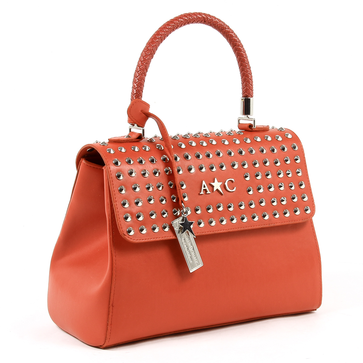 Bolso de mano Andrew Charles para mujer, color rojo, BROOKLYN