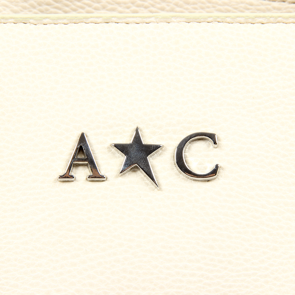 Bolso de mano Andrew Charles para mujer, color beige, GEORGIA