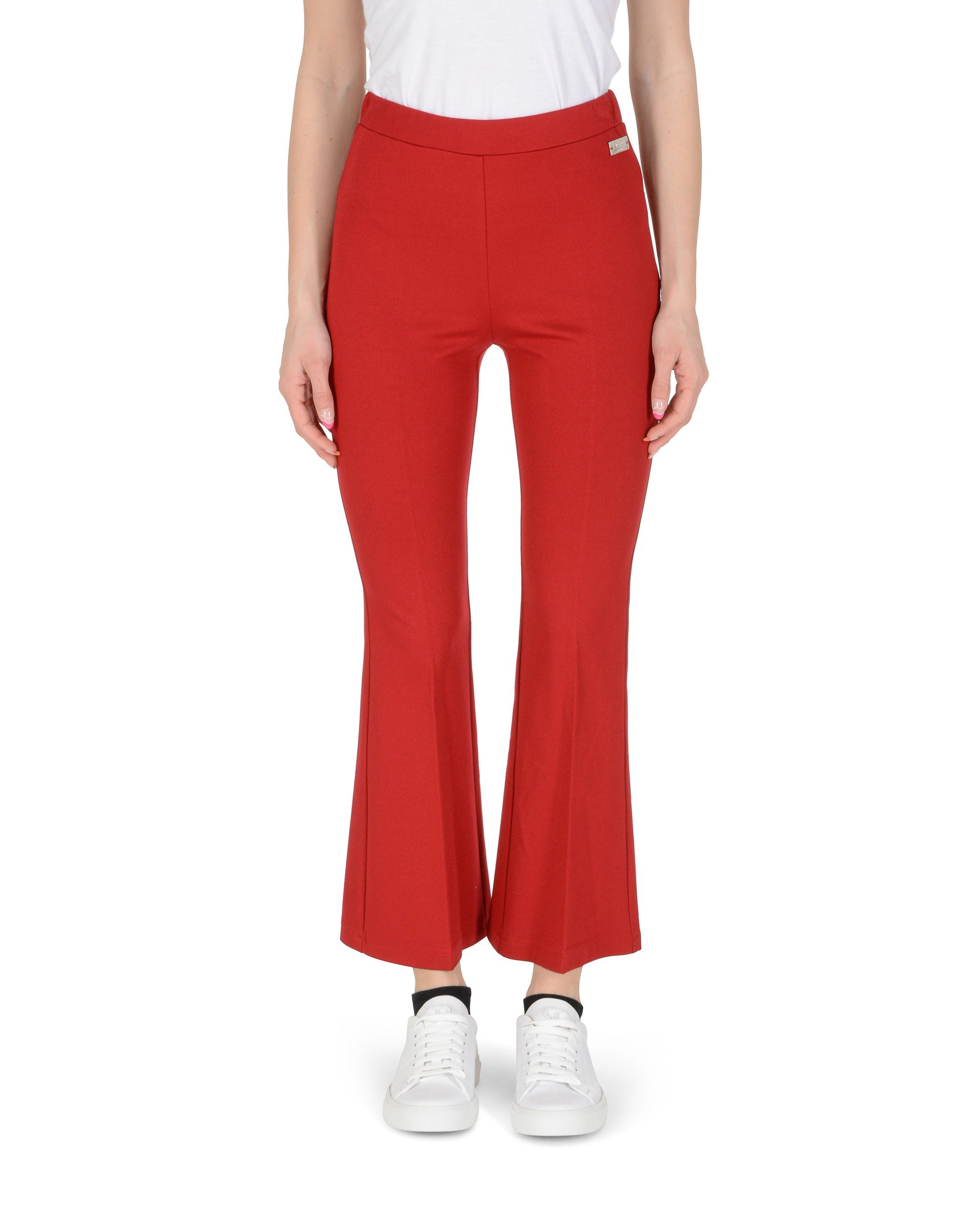 19V69 Italia Pantalones de mujer Rojo ZEPPELLIN RED