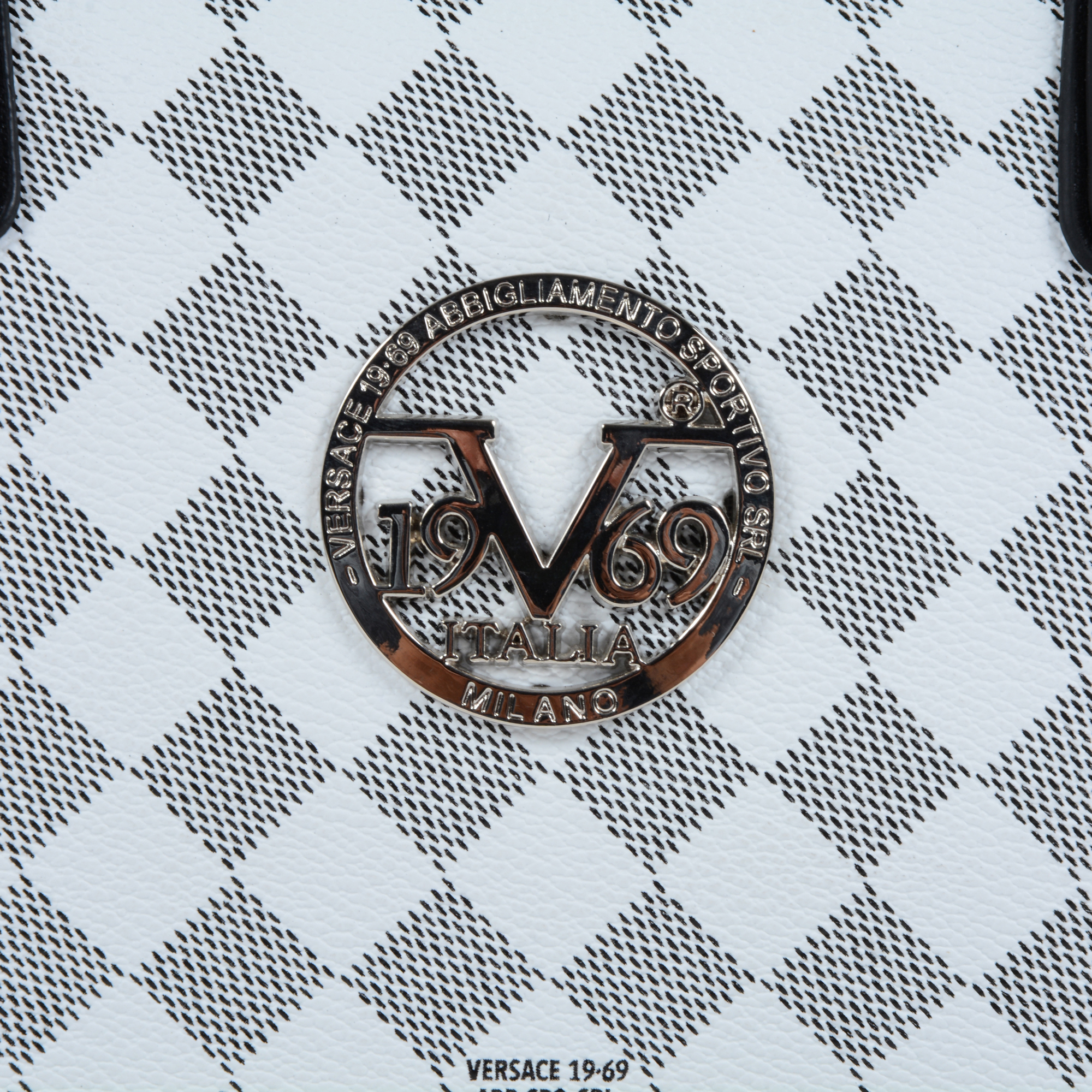 V 1969 Italia Womens Handbag White MONTERRY