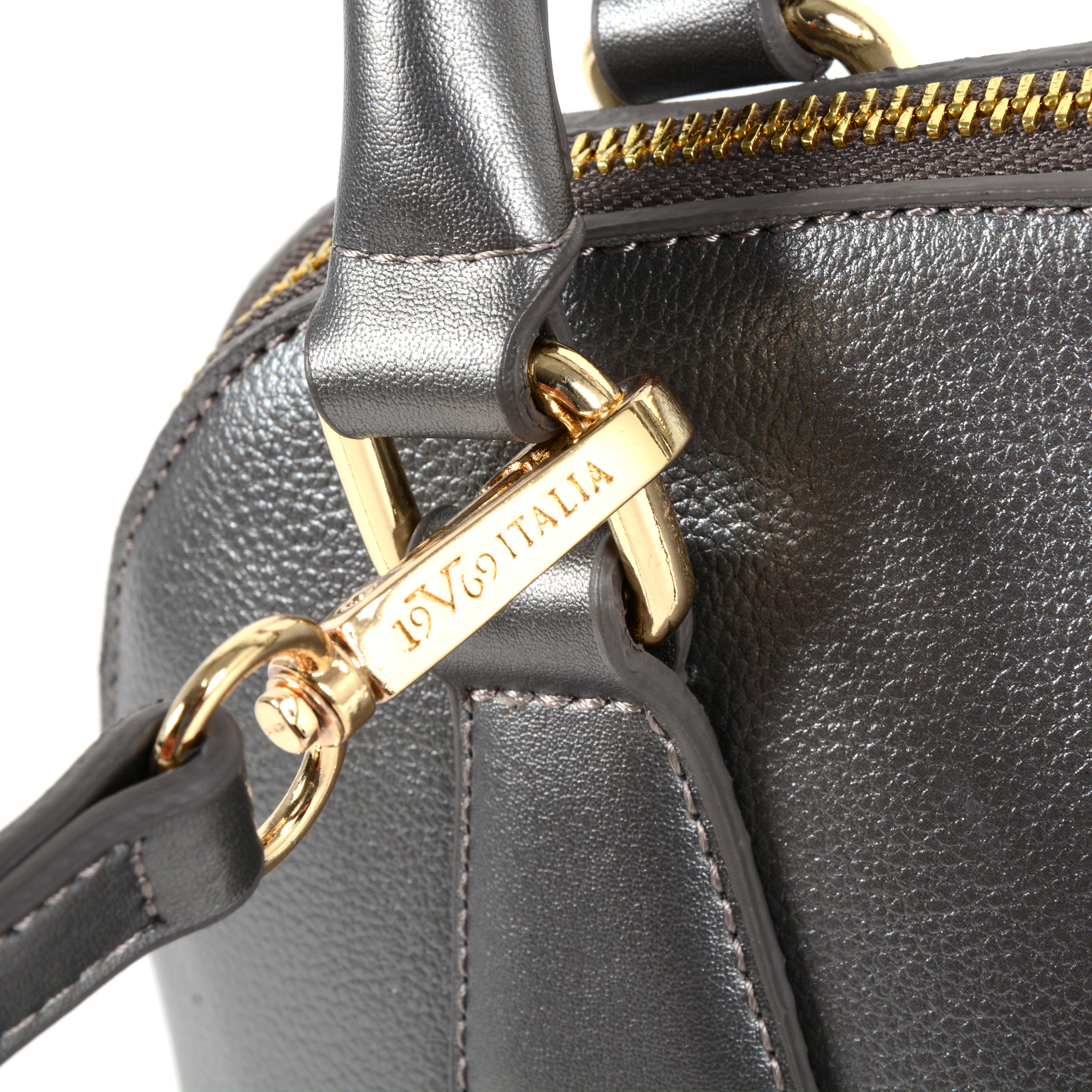 V 1969 Italia Womens Handbag Silver CRETA
