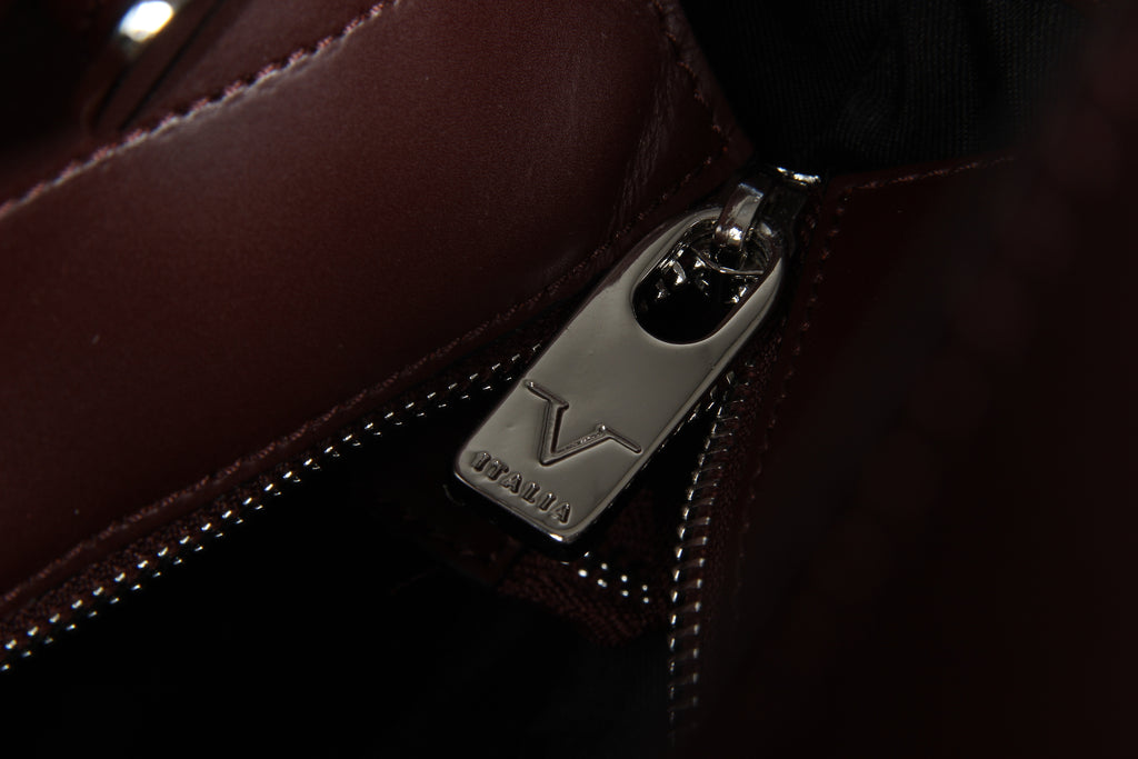 Bolso de mano para mujer V 1969 Italia V008 S VINO