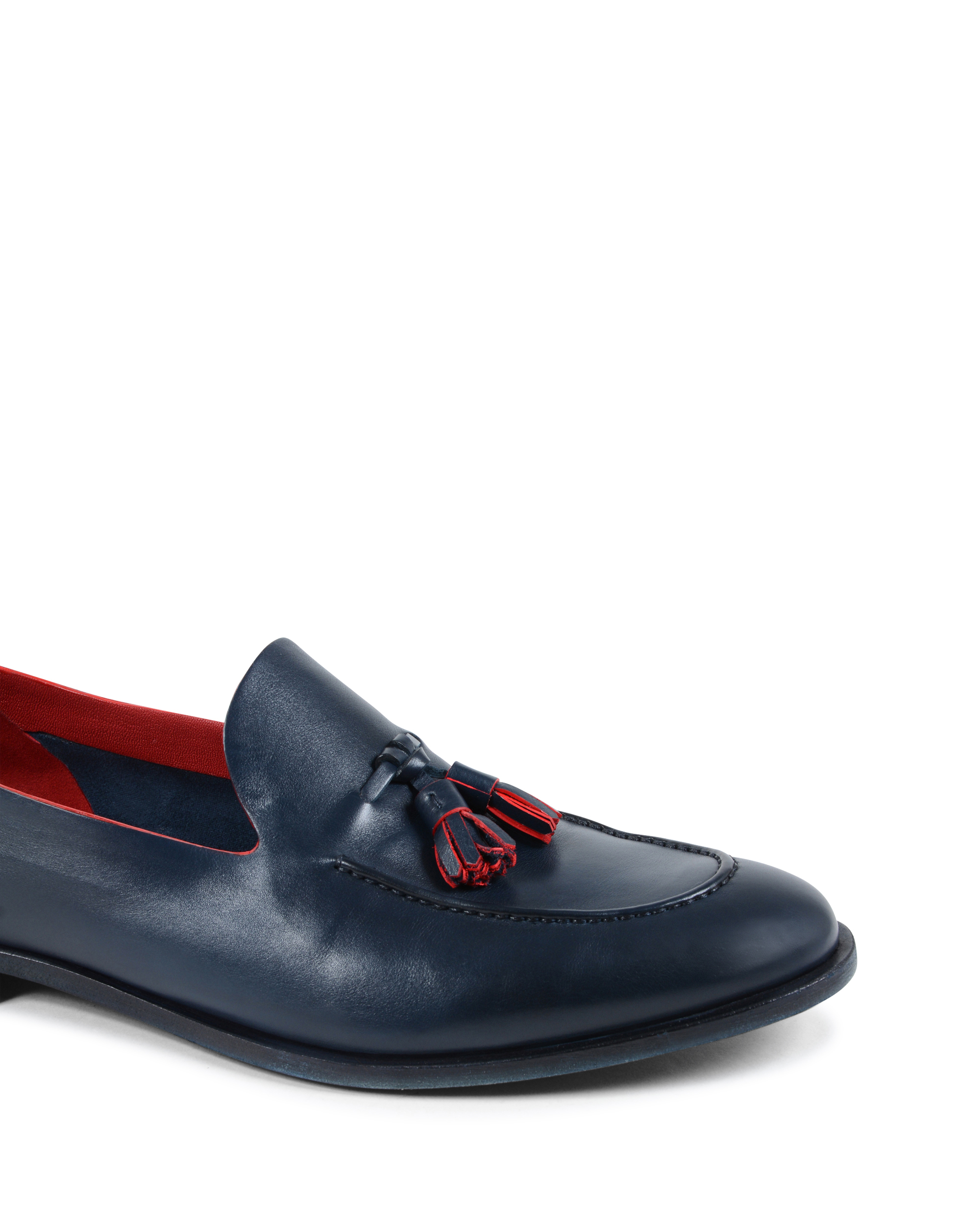 Fratelli Rossetti Mens Loafer Navy Blue 12791 DETROIT MARINE