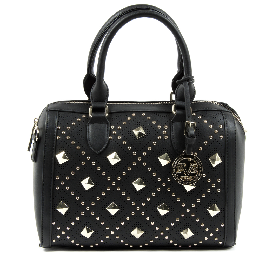 Bolso de mano para mujer V 1969 Italia negro CLAIRE