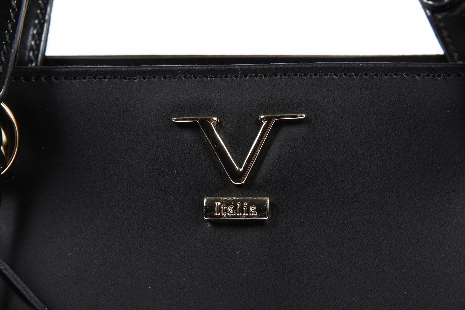 V 1969 Italia Bolso de mujer E252/52 RUGA/SPECCHIO NERO