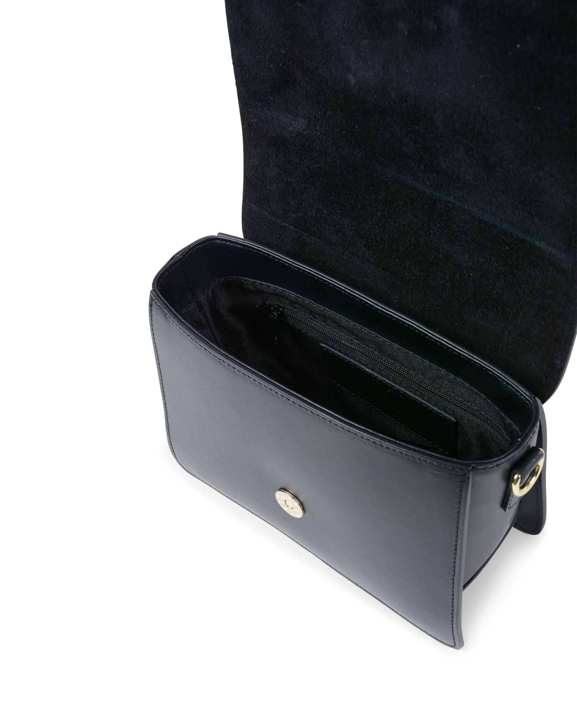 Bolso de mano para mujer V Italia negro V505 52 RUGA NERO