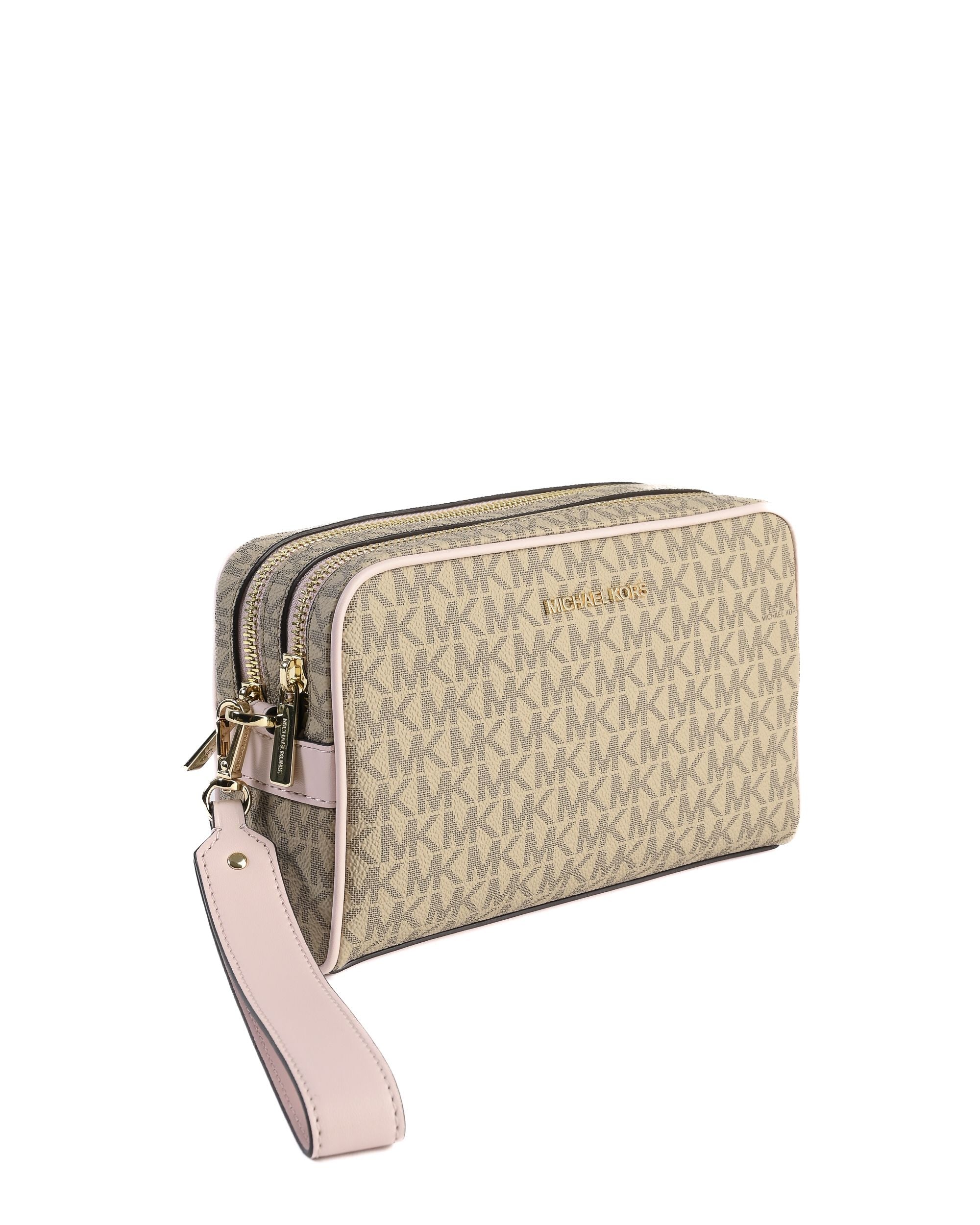 Michael Kors - Bolso de viaje mediano tipo pulsera 35S3GTTW2B, colorete en polvo