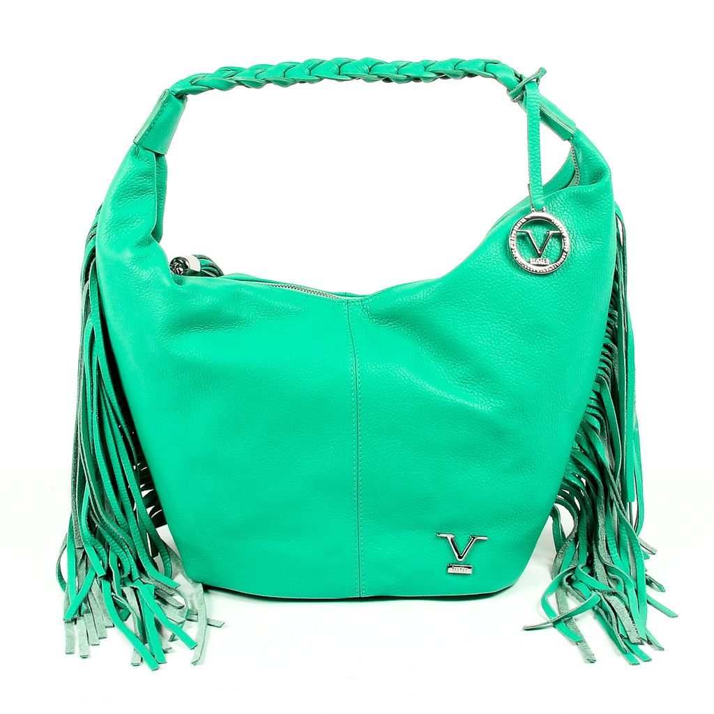 V 1969 Italia Womens Handbag Green OSLO