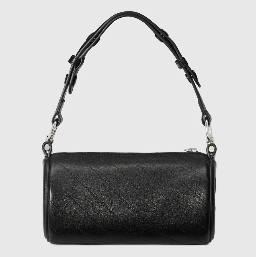 Bolso de hombro pequeño de piel Blondie