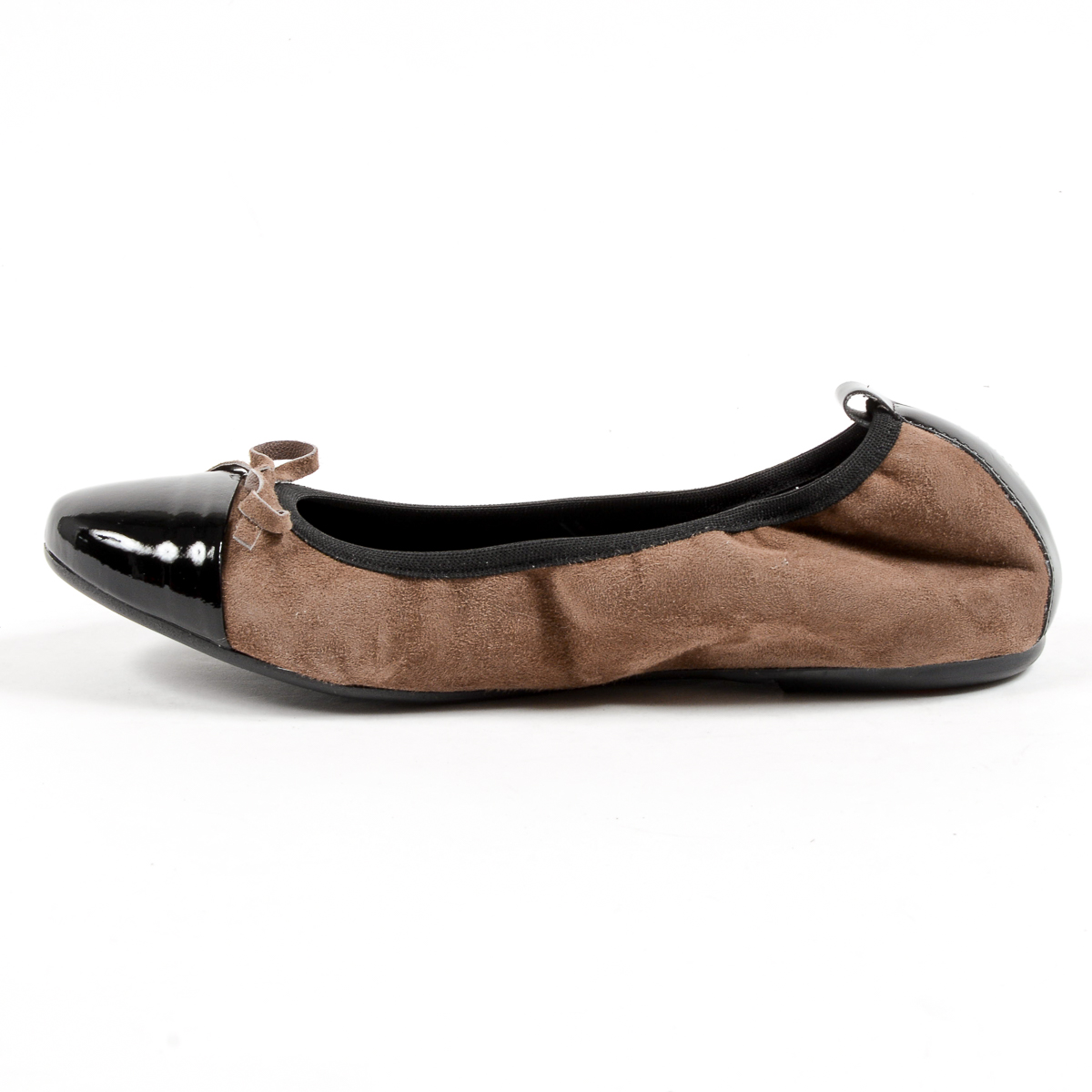 Andrew Charles Womens Soft Ballerina Taupe PATTI