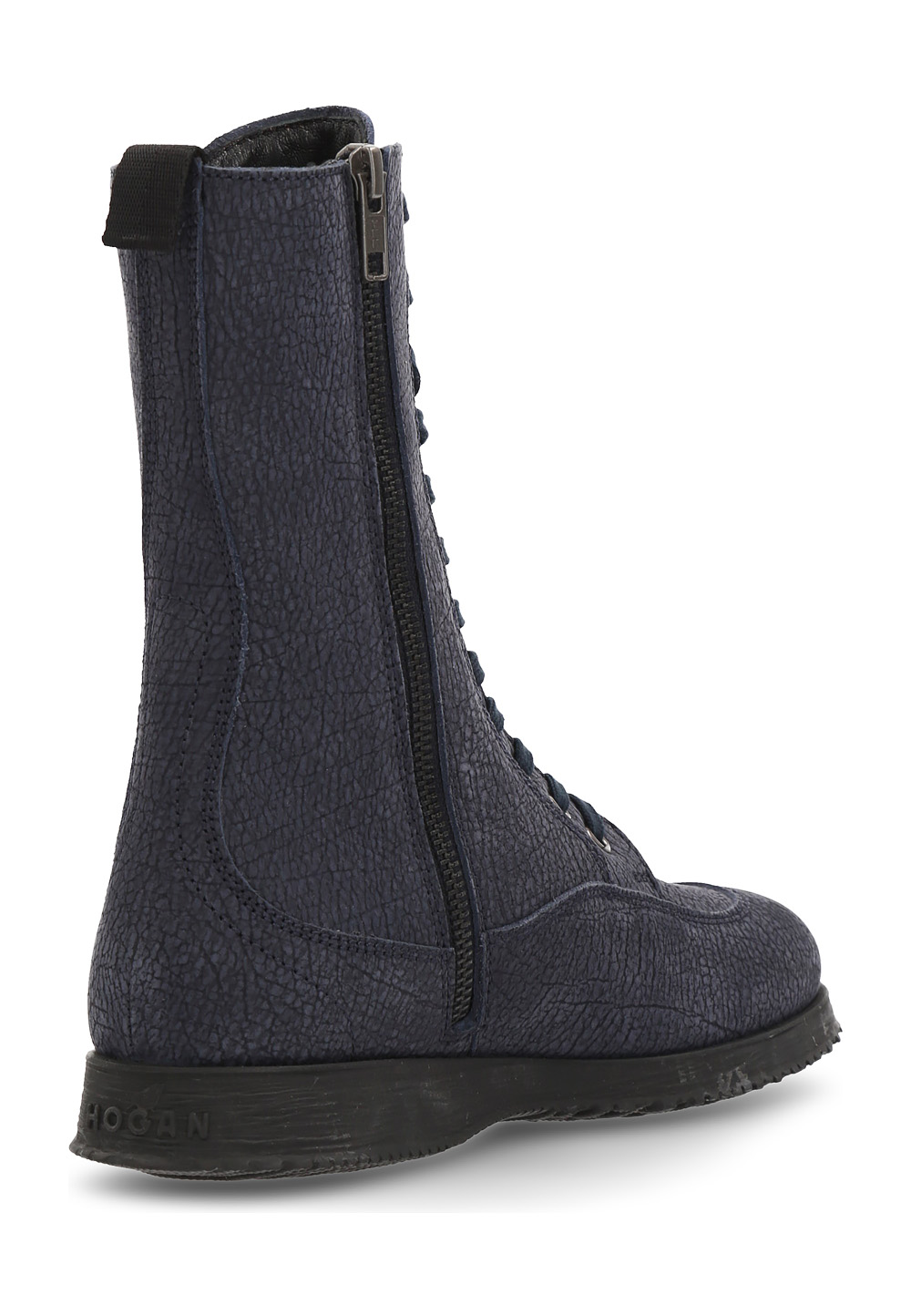 Hogan Womens High Boot Dark Blue HXW00I0937066QLU810