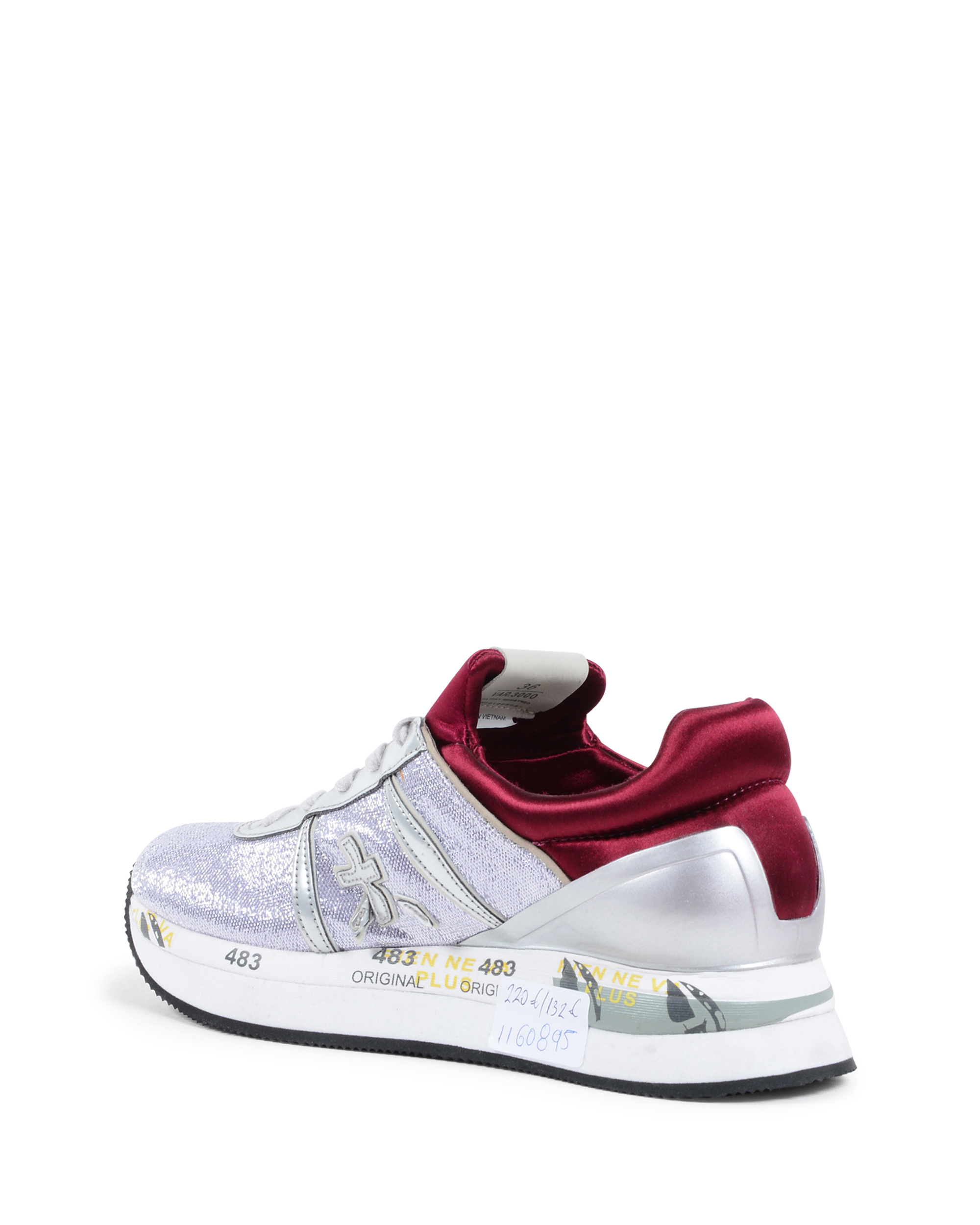 Premiata Womens Sneaker Silver LIZ 3000