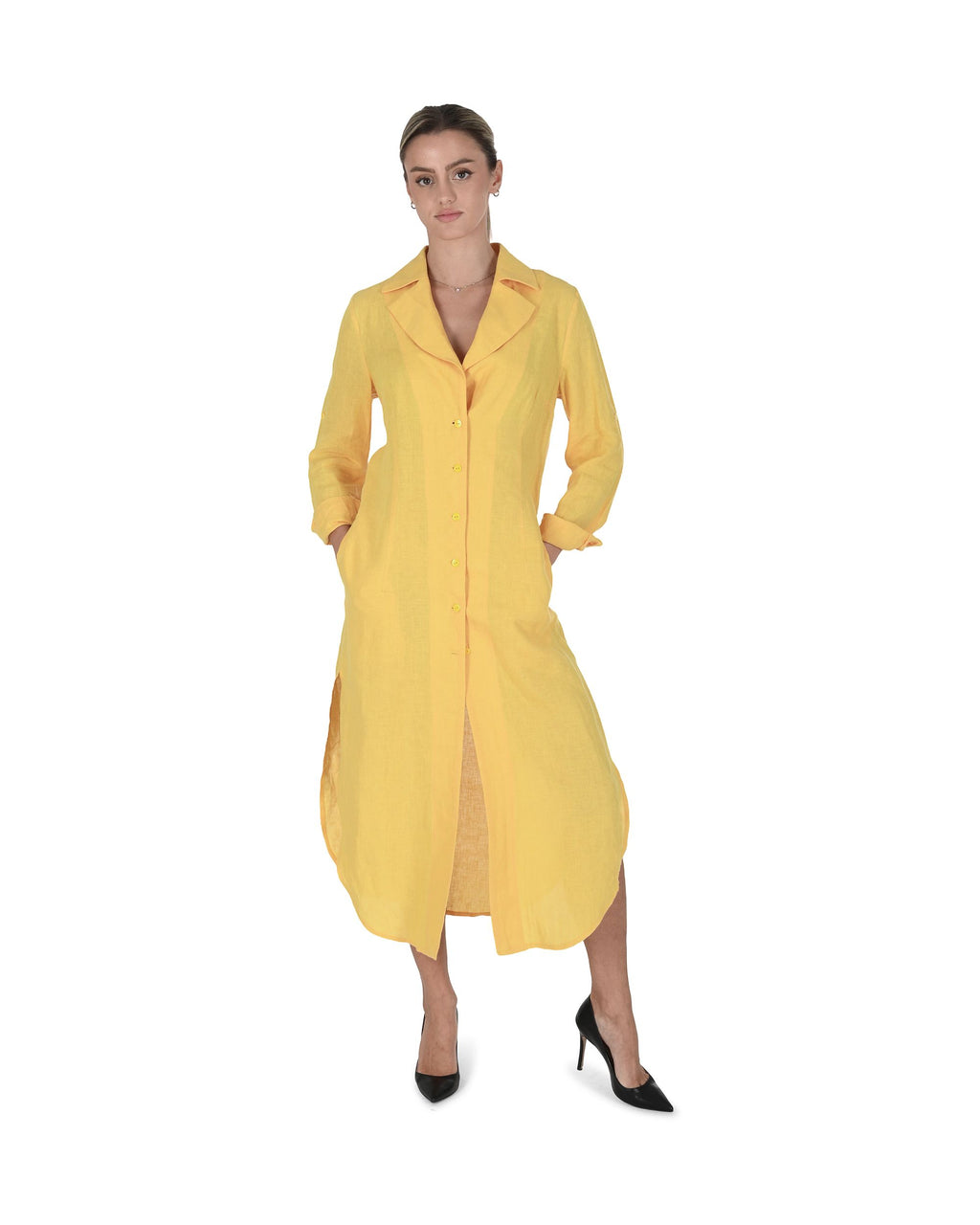 Vestido Mujer Nevro KROKOS VESTIDO AMARILLO 301