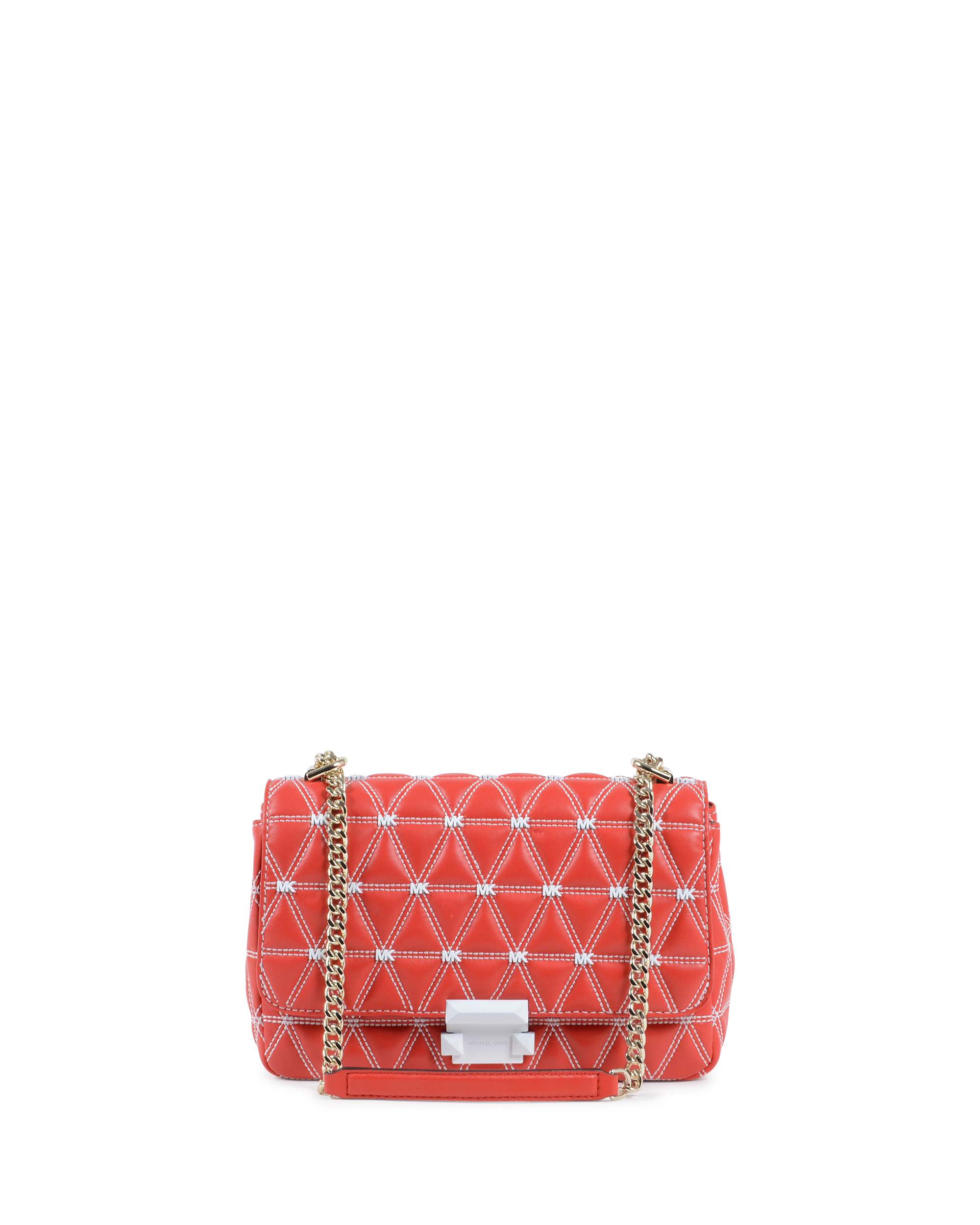 Bolso de mano Michael Kors para mujer 30S9LSLL7Y ROJO BRILLANTE