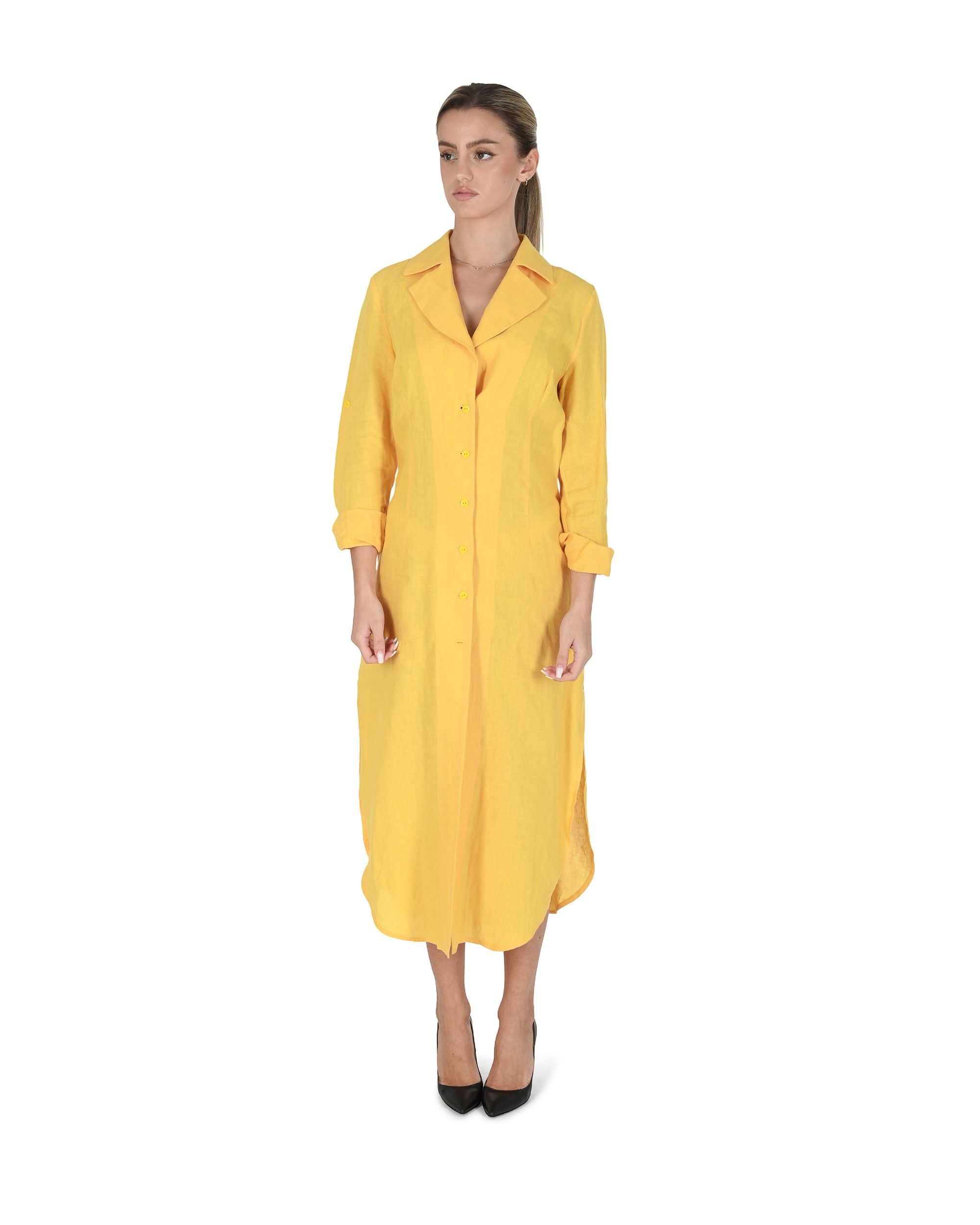Vestido Mujer Nevro KROKOS VESTIDO AMARILLO 301