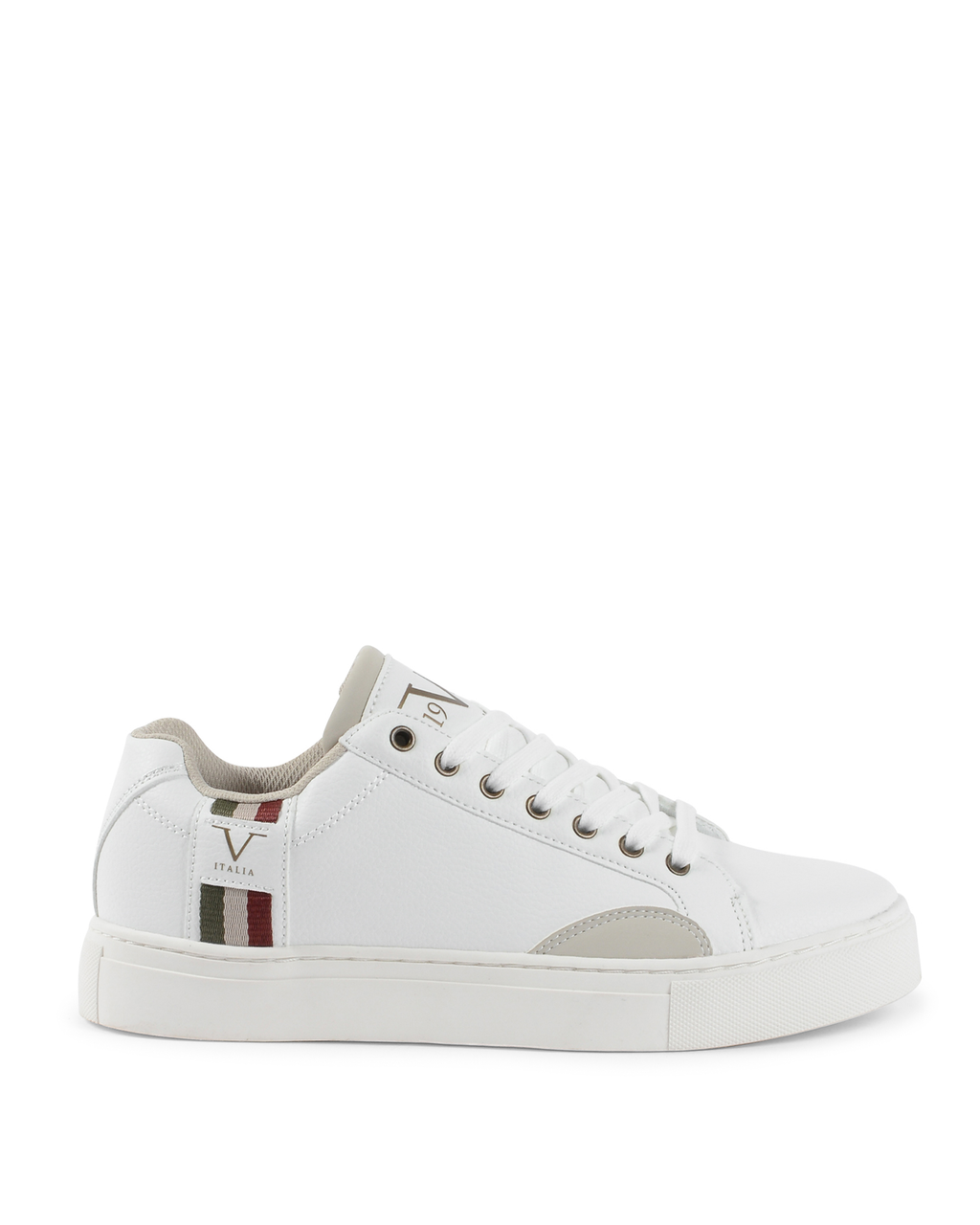 19V69 Italia Mens Sneaker White VI21SC0004 OFF WHITE