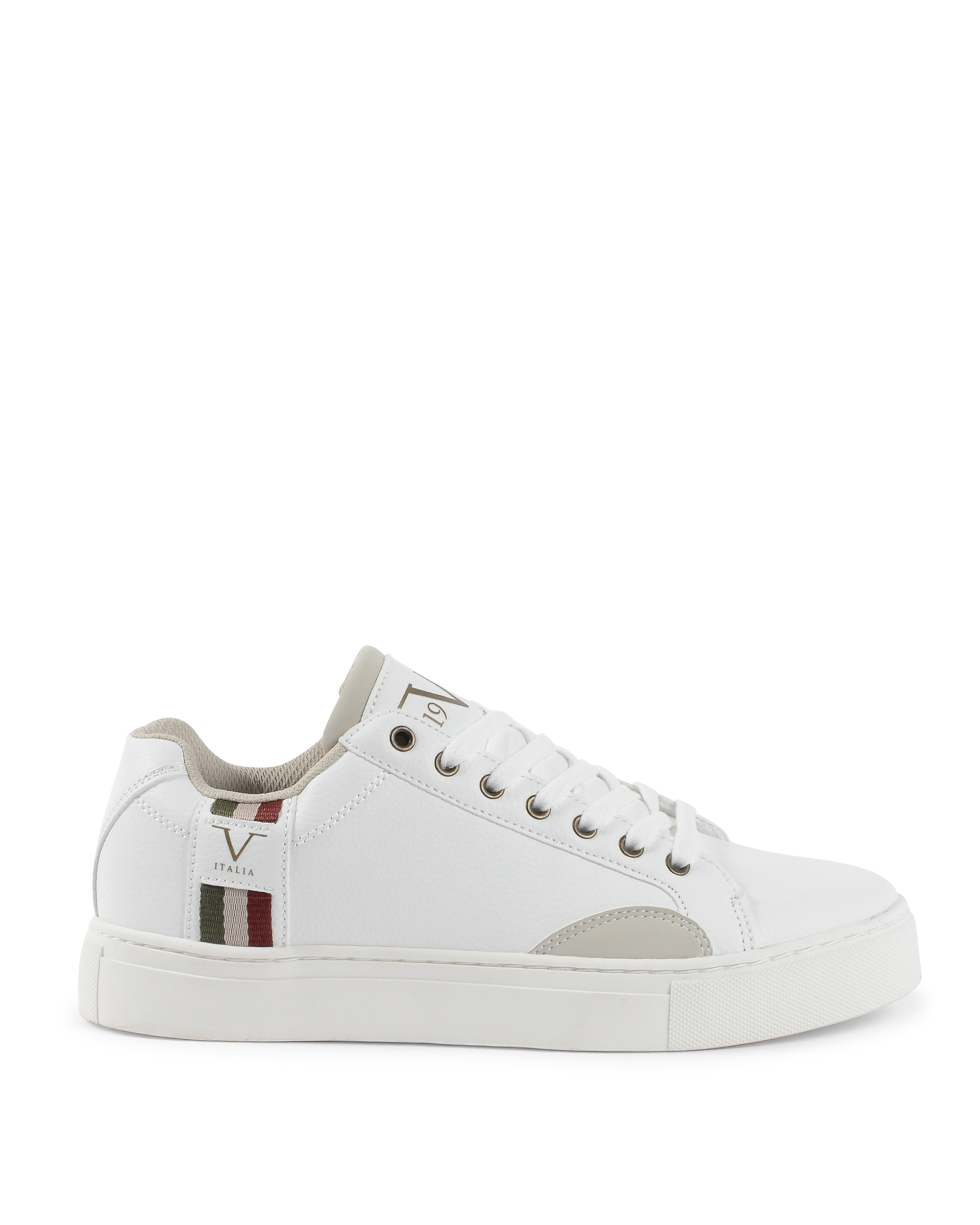 19V69 Italia Mens Sneaker White VI21SC0004 OFF WHITE