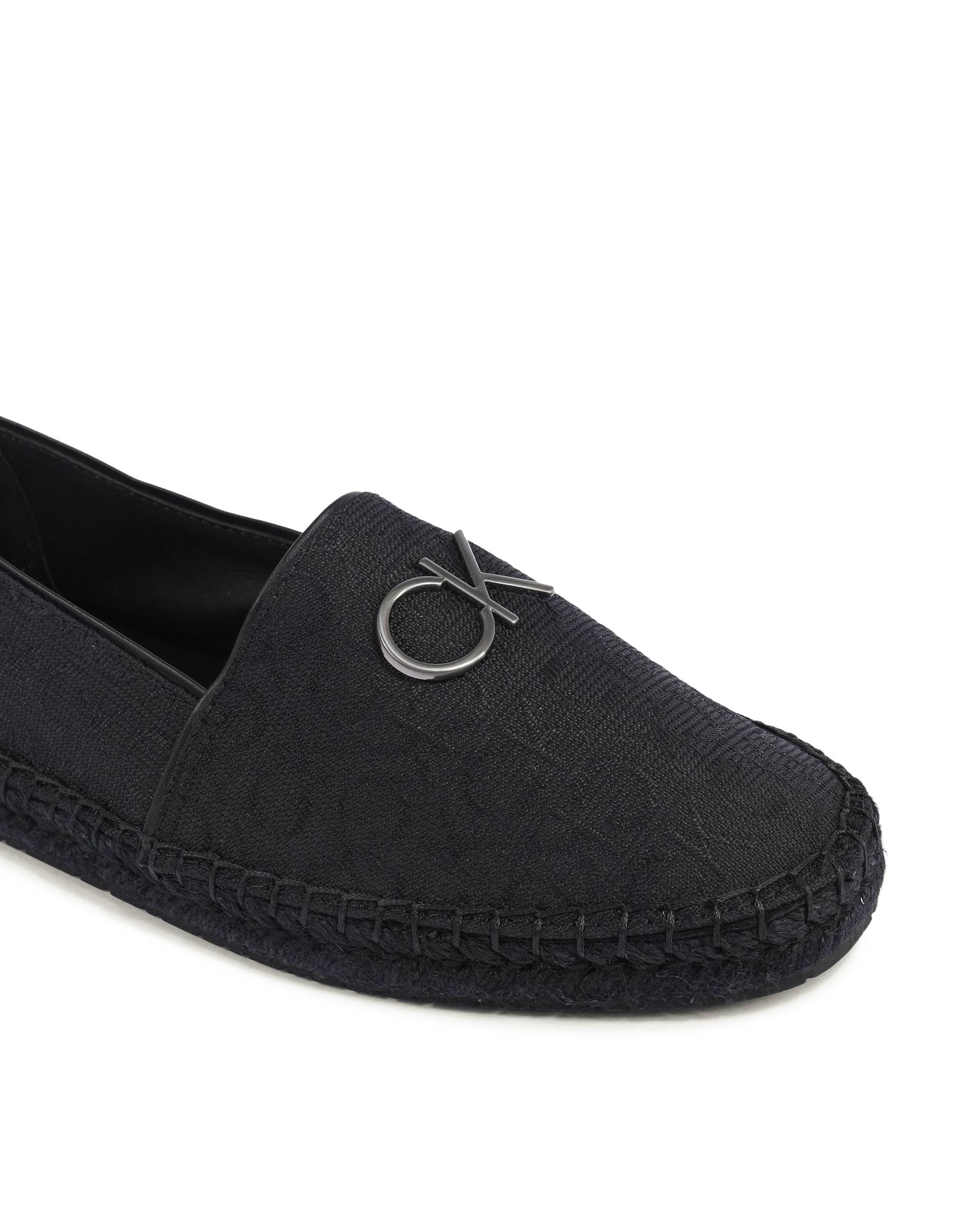 Alpargatas Calvin Klein para mujer negras HW0HW014580GN