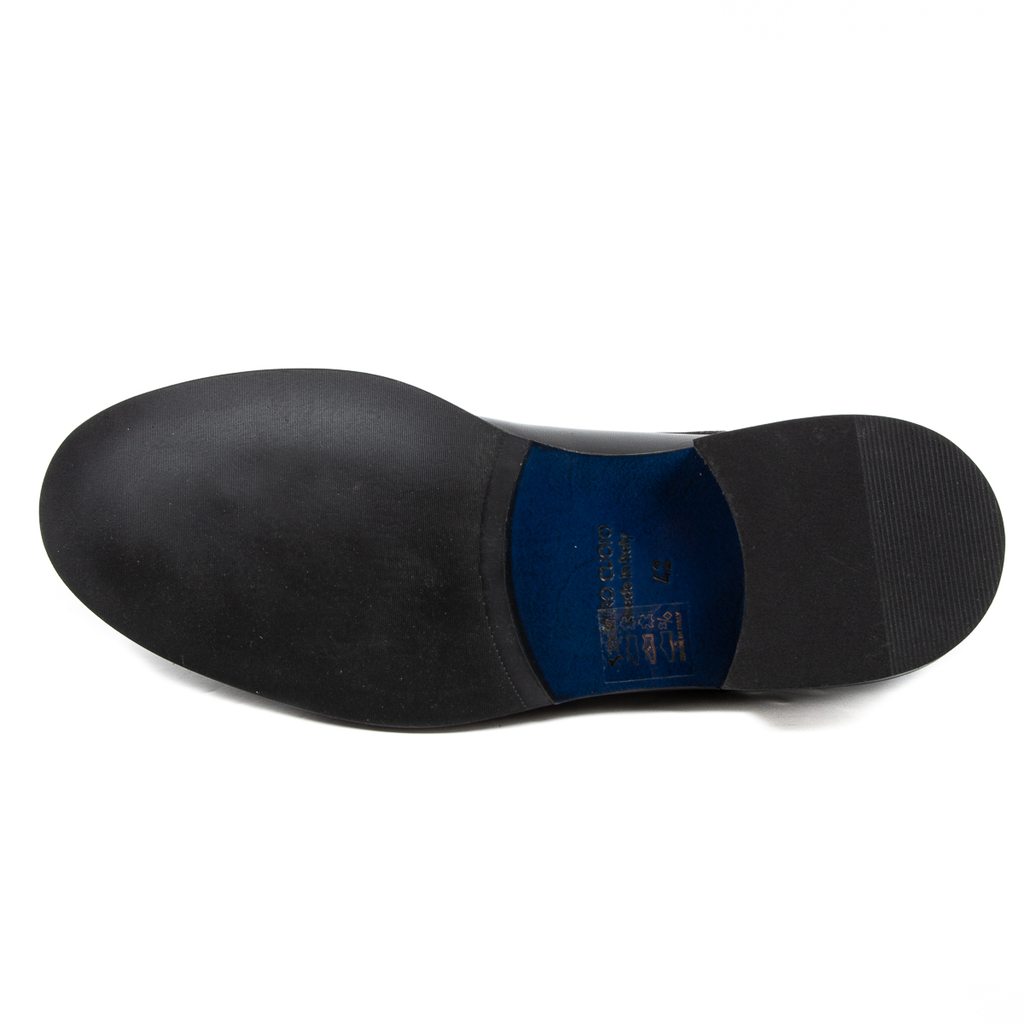 V 1969 Italia Zapato clásico para hombre Negro MATTHEW