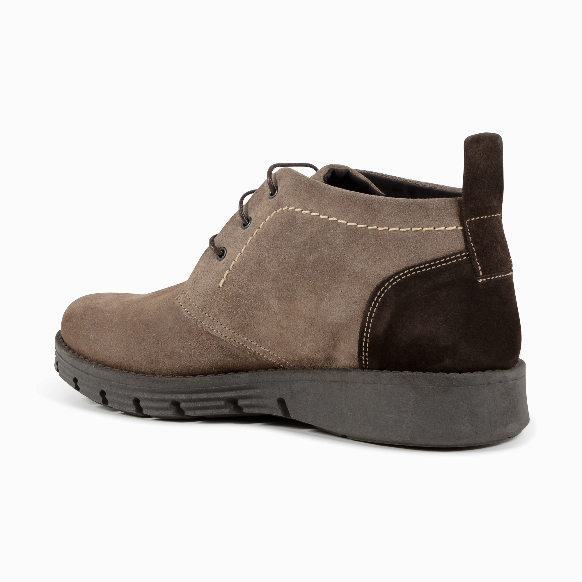 Copia 19V69 Italia Botín Hombre Beige Marrón 930 CAMOSCIO TORTORA T MORO