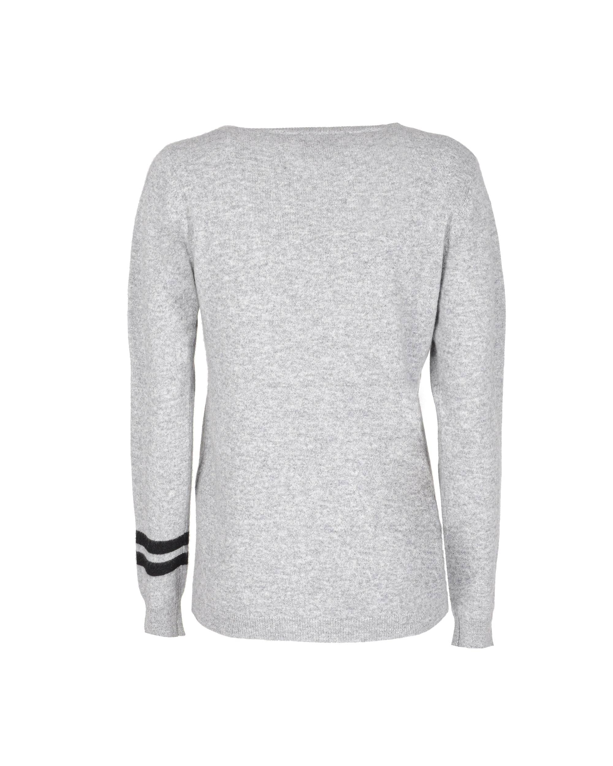 Suéter de cuello redondo Dee Ocleppo STOCKBRIDGE GREY L
