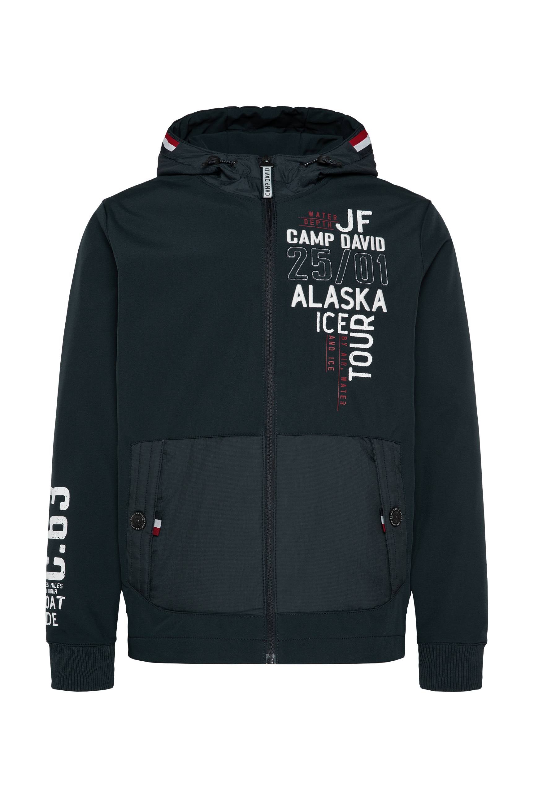 Camp David Chaqueta softshell para hombre