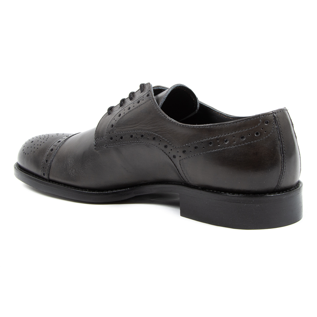 V 1969 Italia - Zapatos brogue para hombre, gris oscuro, LUKE