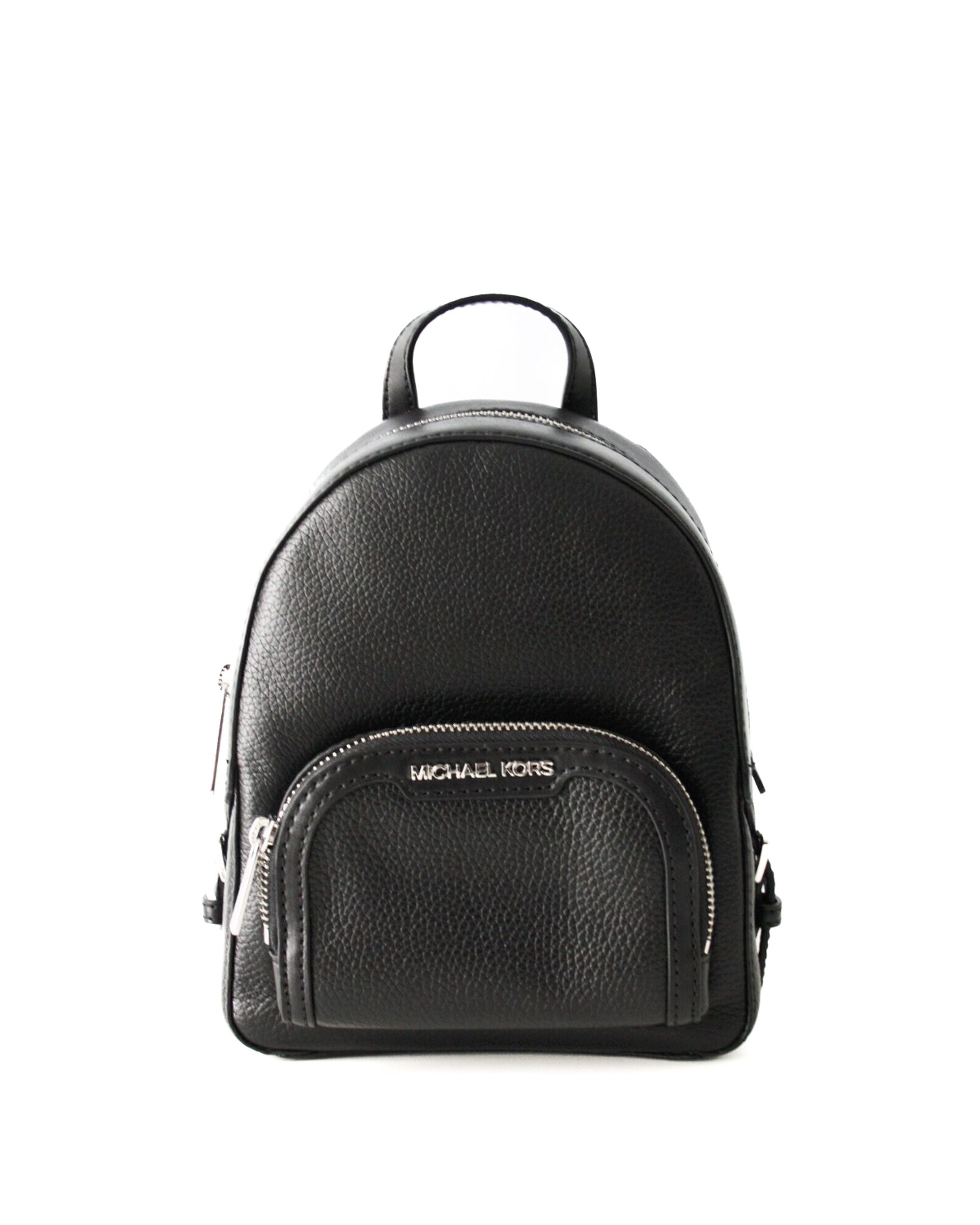 Michael Kors - Bolso de mano con cremallera para mujer, talla XS, paquete negro, 35T2S8TB1L-001