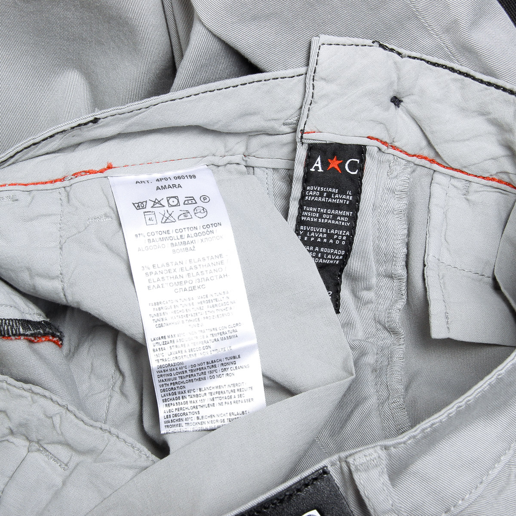 Pantalones para hombre Andrew Charles gris claro AMARA
